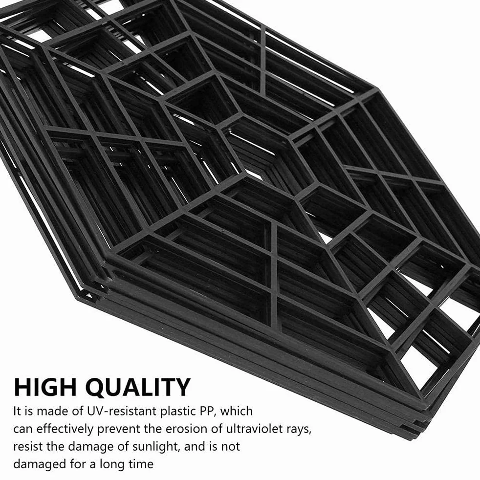 10 Pièces Filet De Protection D'Étang avec 30 Crochets, Couverture De Grille De Garde De Poissons, Housse En Plastique