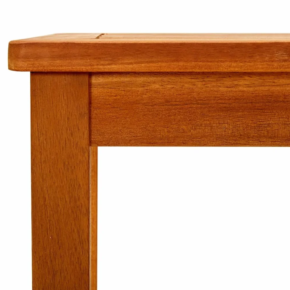vidaXL Table Basse de Jardin en Bois d'Acacia Solide 110x60x45 cm