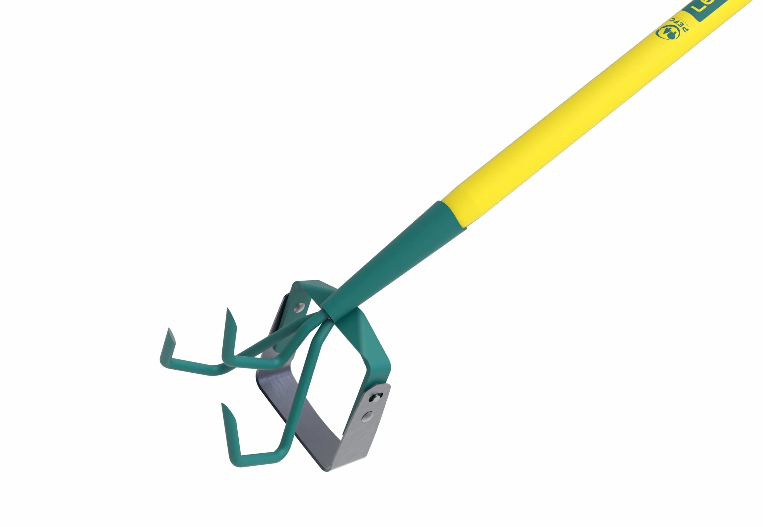 Griffe 3 dents + grattoir oscillant NaturOvert – outil désherbage et ameublissement sol – lame acier trempé 38-46 HRC – jardinage précis
