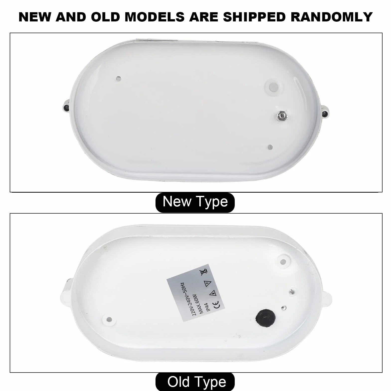 Lampe anti-explosion E27 60 W pour sauna blanc chaud ovale étanche résistante à la chaleur