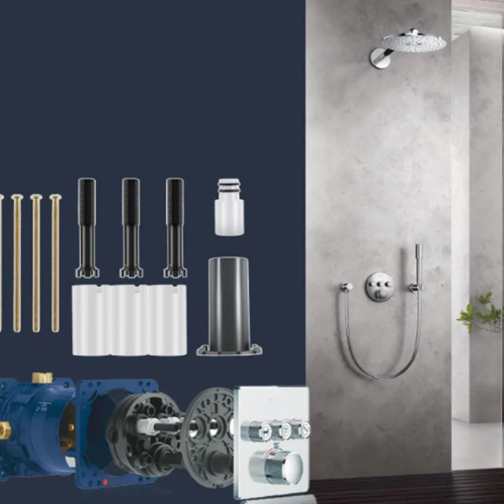 Grohe 14048000 Kit d'extension de rechange pour garniture Grohtherm SmartControl 2,5 cm