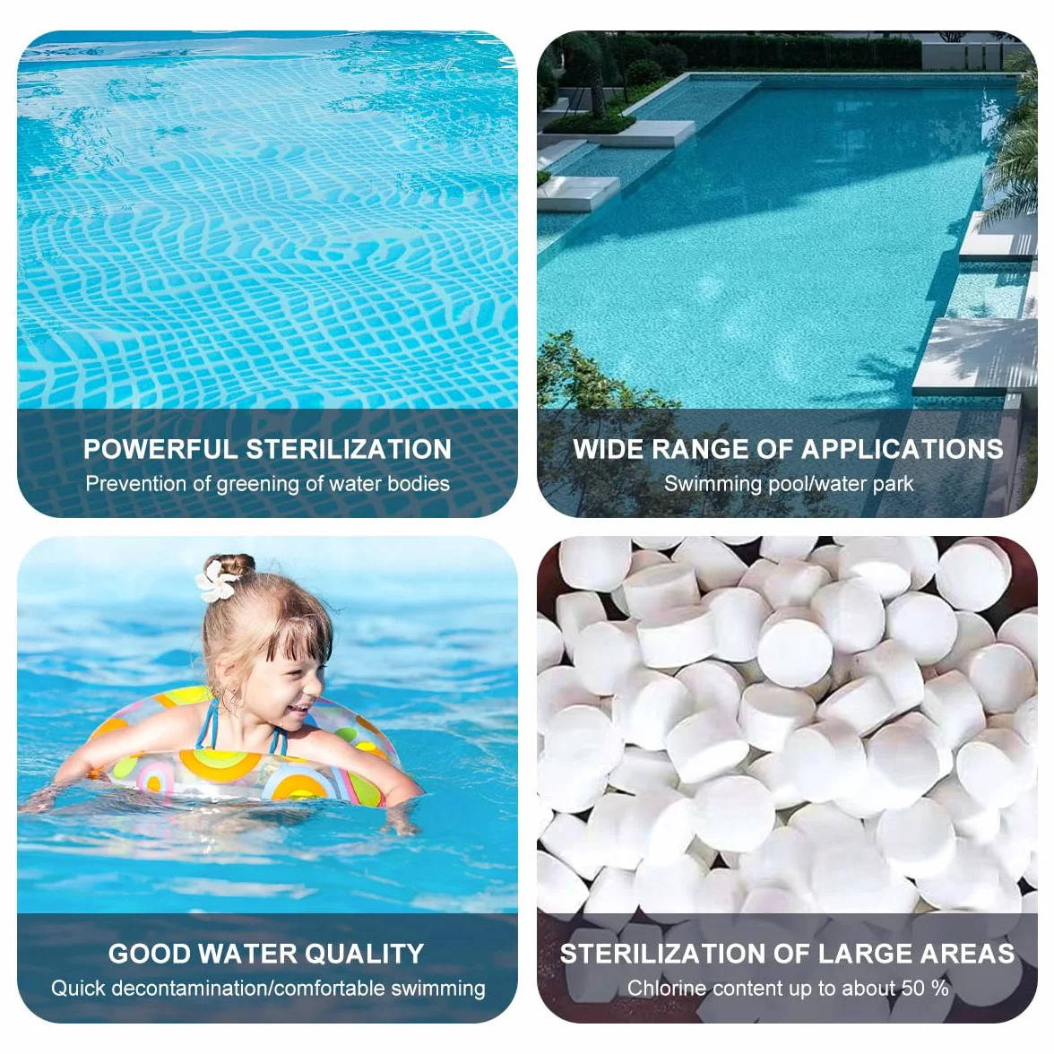 Pastilles Nettoyantes Piscine 300g