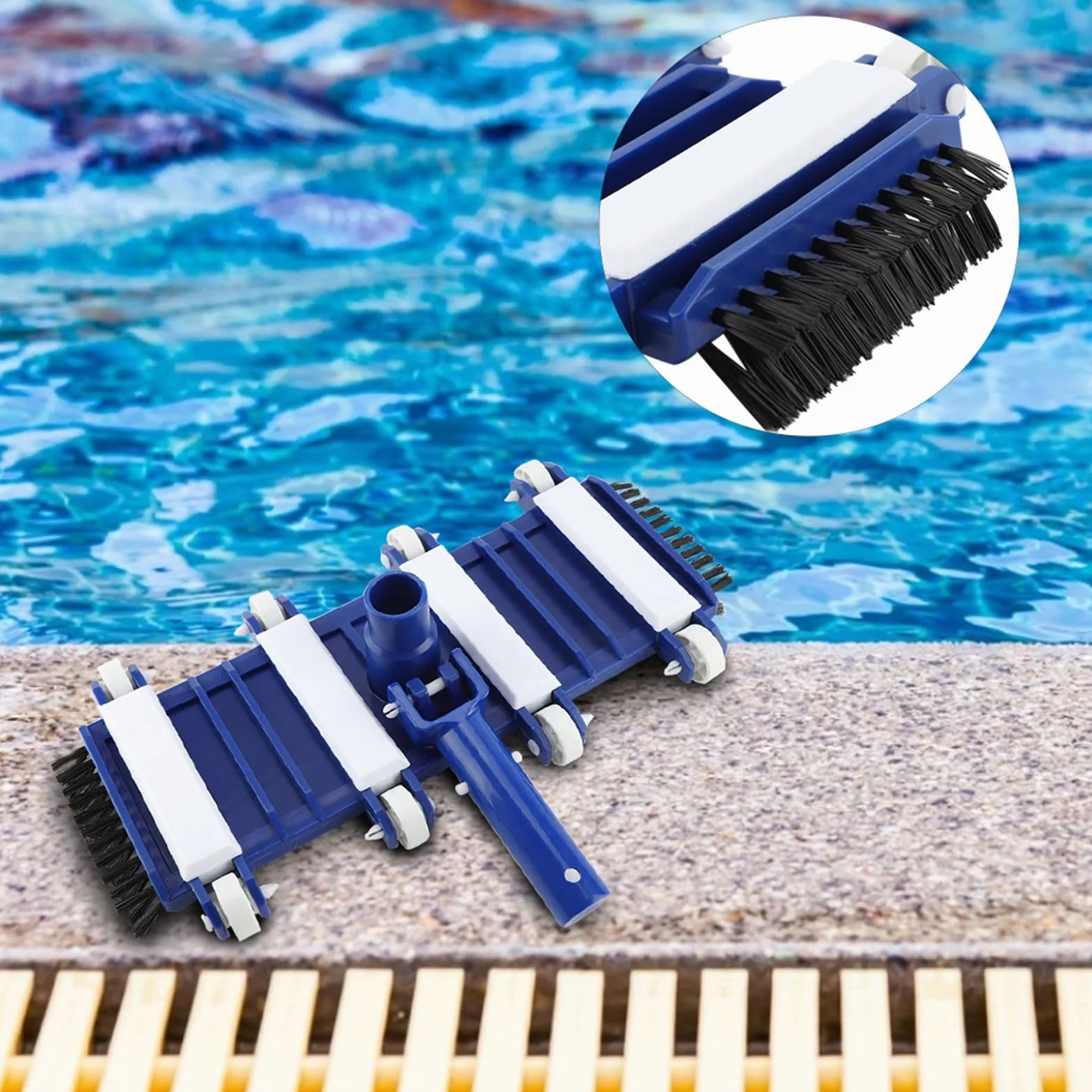 Tête D'aspirateur de Piscine Robuste 1,5 Pouce pour étang à Poissons