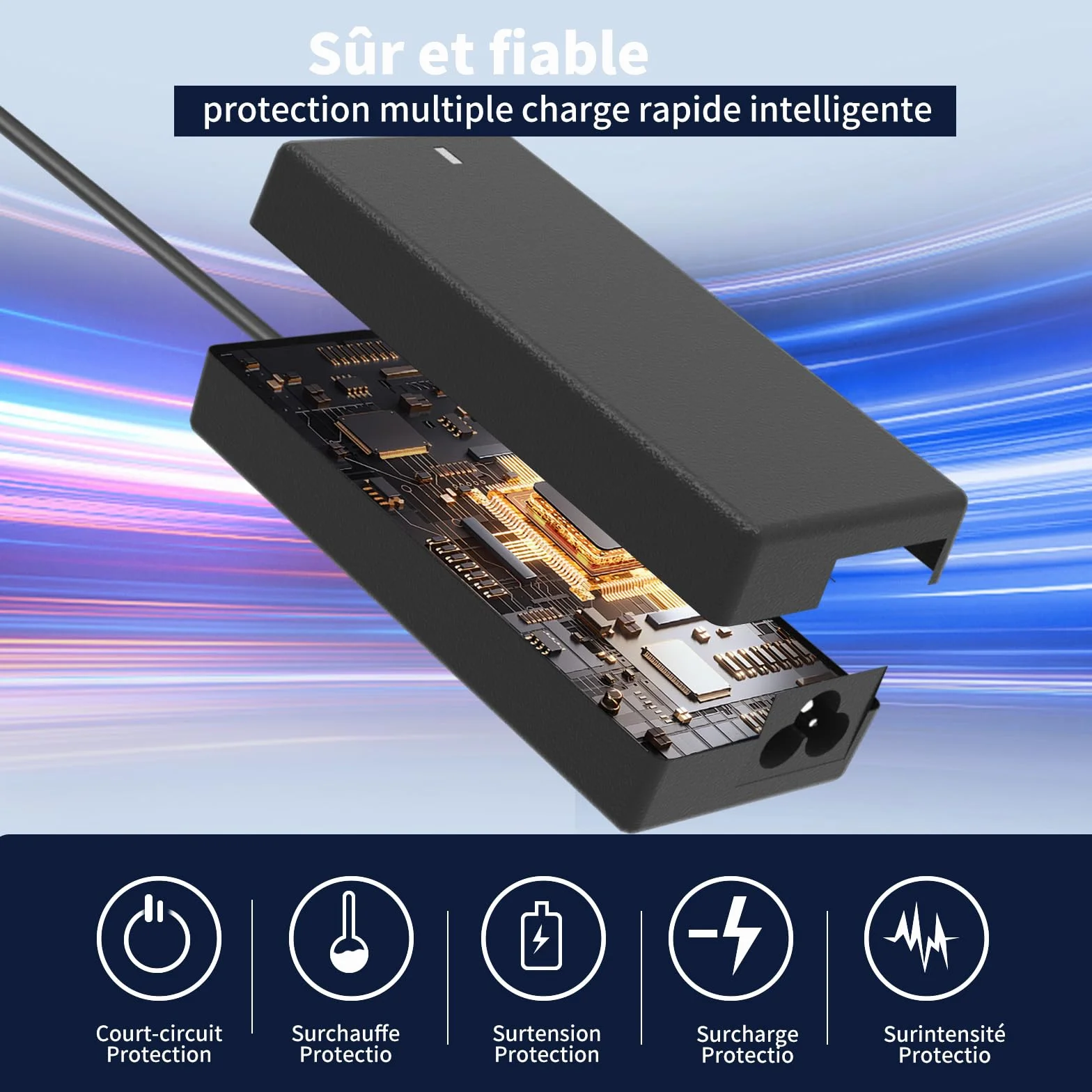 Chargeur Ordinateur Portable 65W pour Acer Aspire 3 5 15 A315 A515-44 A515-45 A515-46 A515-54 A515-55 A515-56 N20C5 N15Q8 N15Q9 N16P1 Swift Spin 5 3 1 Chromebook 11 14 15 CB3 CB5 C738T C740