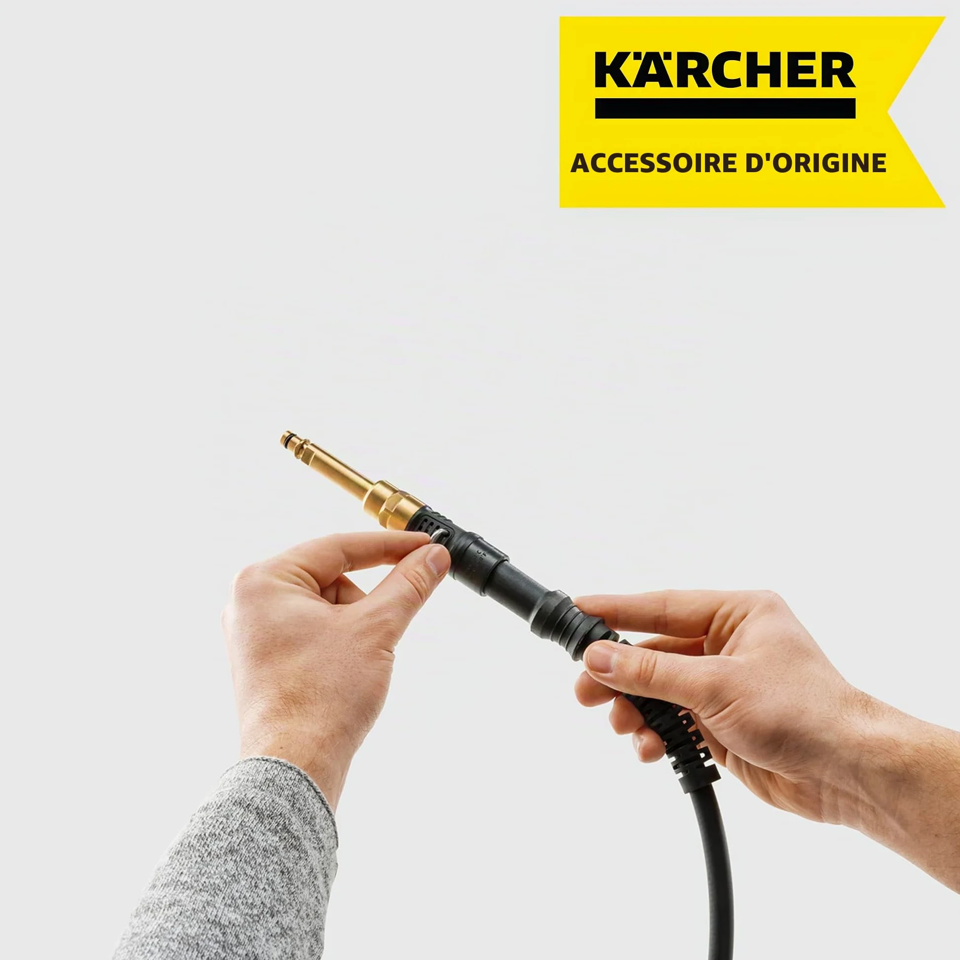 Kärcher Flexible haute pression anti-twist 10 m pour nettoyeur haute pression séries K2 à K7 & Adaptador antitorsión