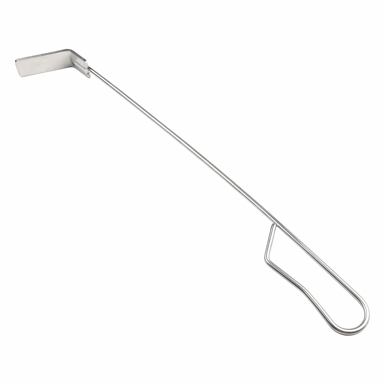 Kamado Joe Outil de retrait de cendres en acier inoxydable 45,7 cm avec poignée en métal