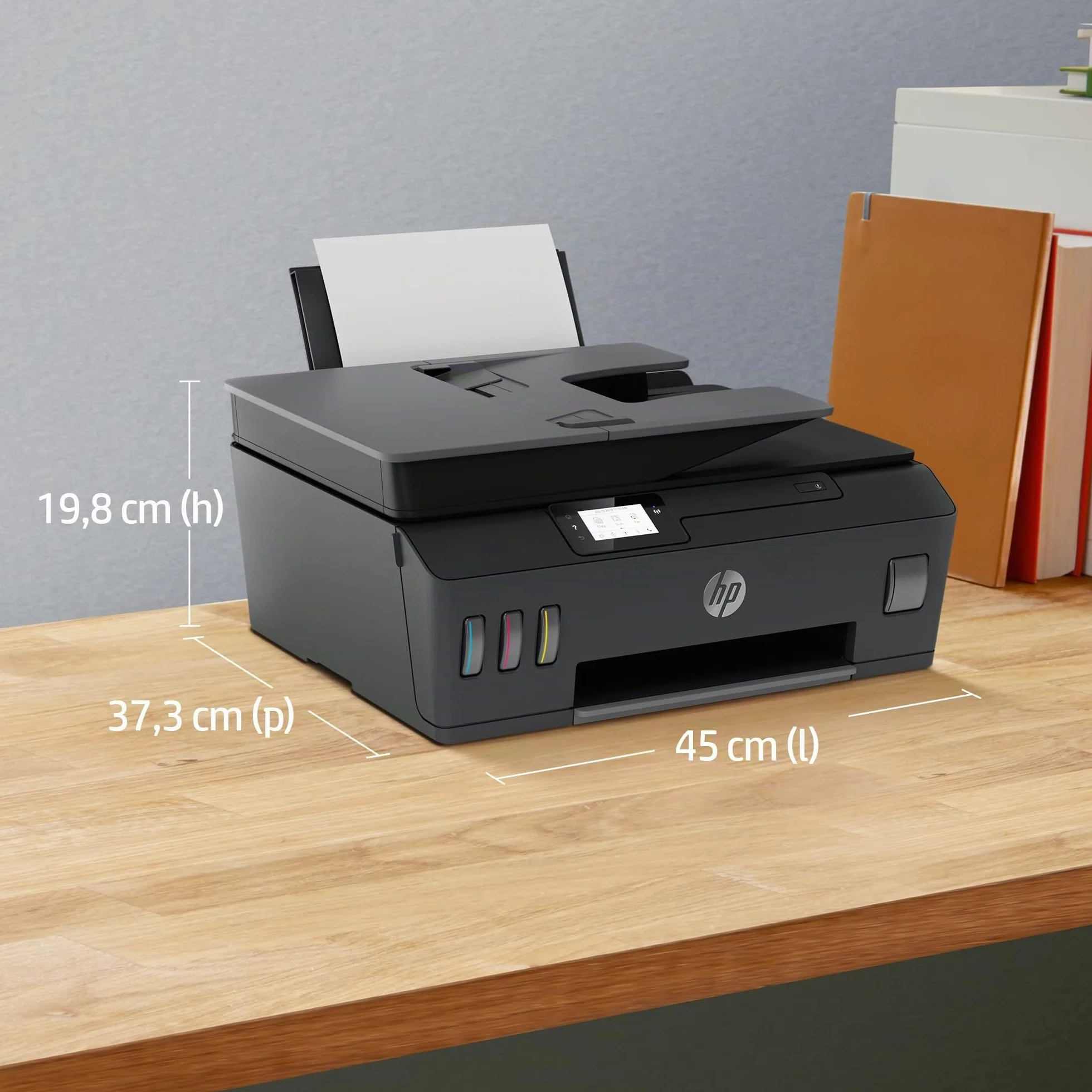 HP Smart Tank Plus 570 Imprimante tout en un Jet d'encre couleur 3 ans d'encre inclus A4 Wifi