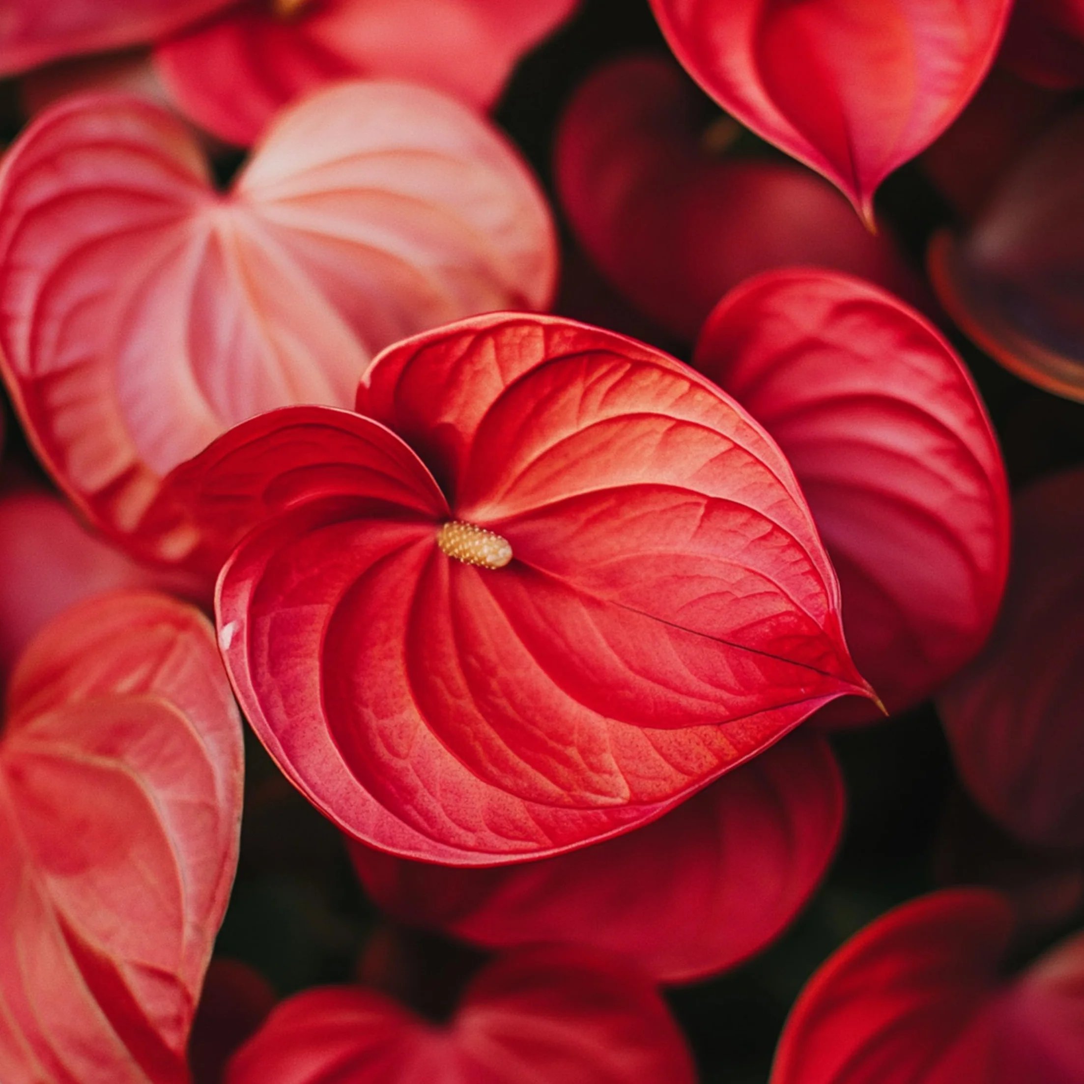 Anthurium 'Royal Champion' Roślina doniczkowa kwitnąca Czerwony 35-45cm 12cm