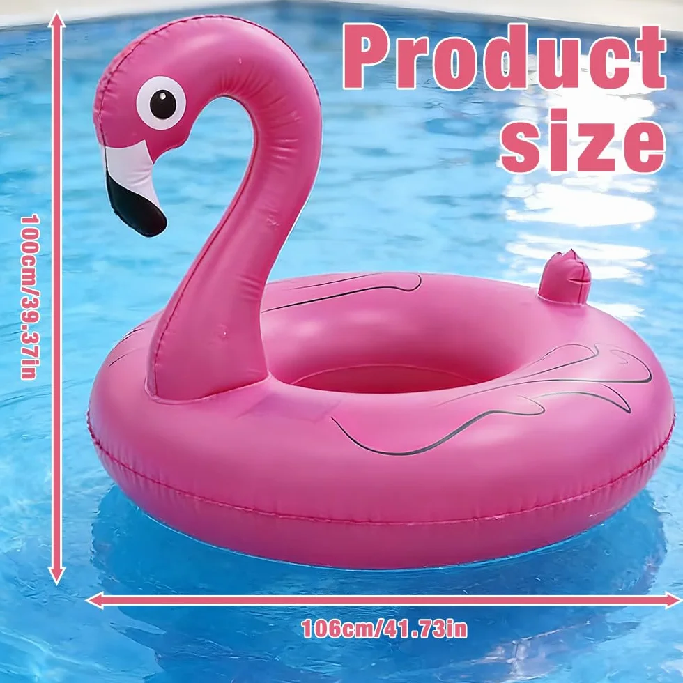 Flamant rose flottant Éclairage solaire de piscine IP68 Gonflable Lumière solaire