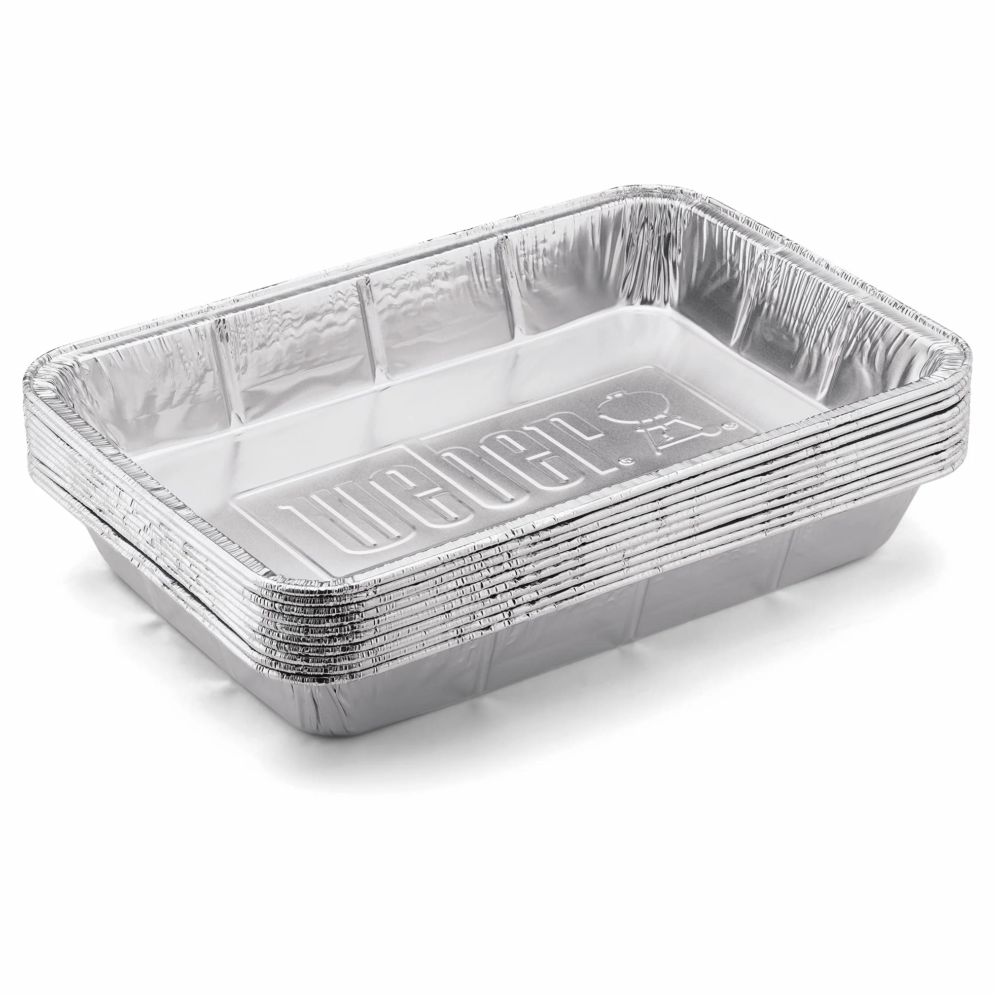 Weber Lèchefrites Grand 33 x 23 x 4 cm Aluminium Argent