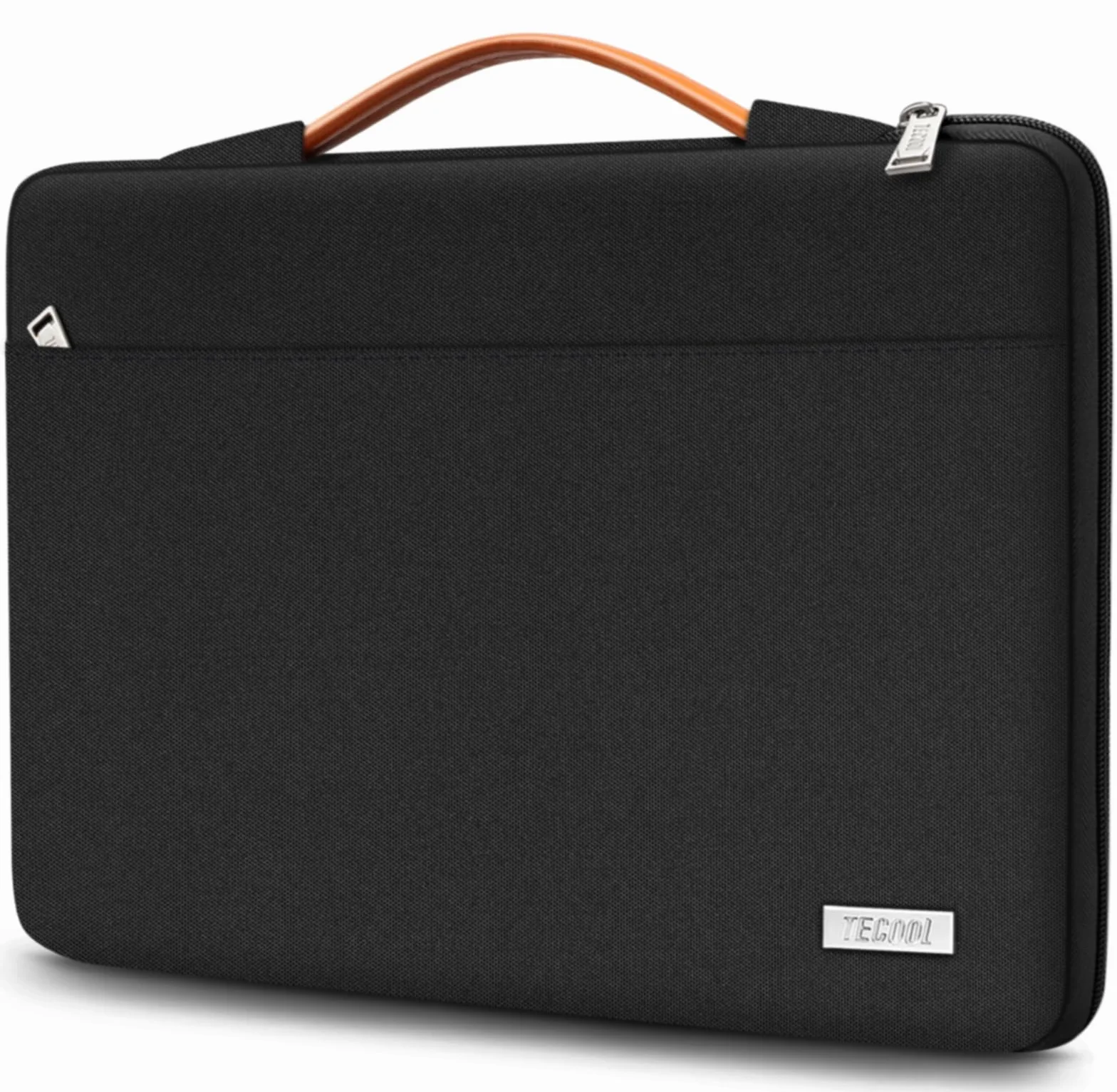 TECOOL Housse Ordinateur Portable 15.6 Pouces Étanche Sacoche PC Noir