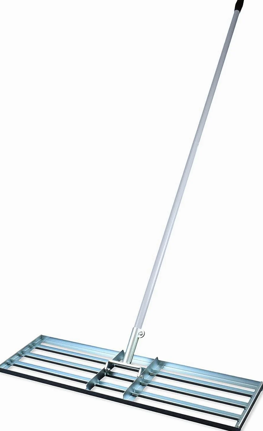 Solutions de Fabrication Britanniques 38" de large Râteau Levelawn Lute en acier inoxydable : Râteau de nivellement premium pour le top dressing, l'ensemencement, le sol/le sable. Poignée luxueuse en