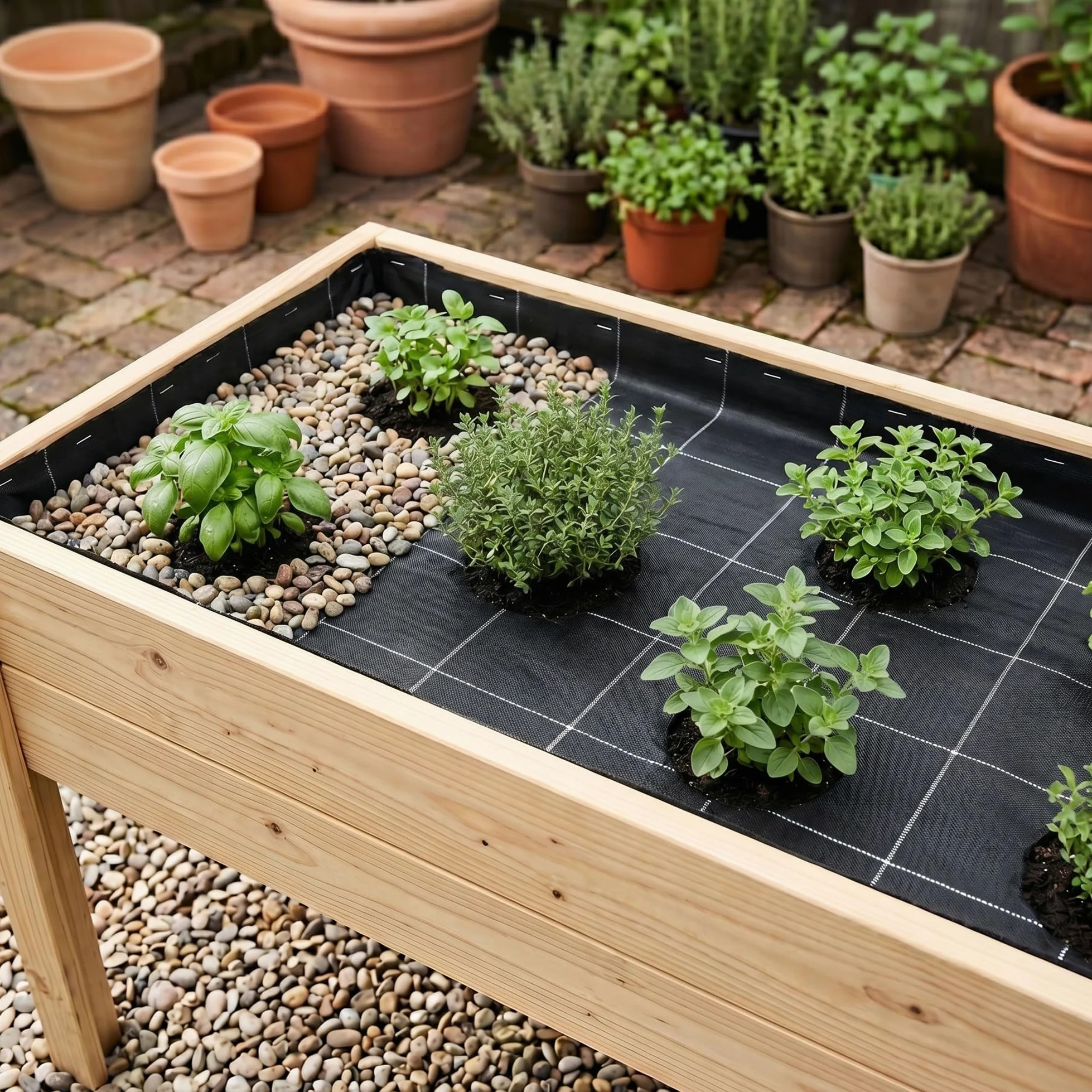 BOUDECH® Nyumput - Toile de paillage 100x1,05 m, 100 g/m², Tissu perméable Anti-Mauvaises Herbes et Anti-algues, avec revêtement Anti-UV, pour Potager et Jardin, Noir