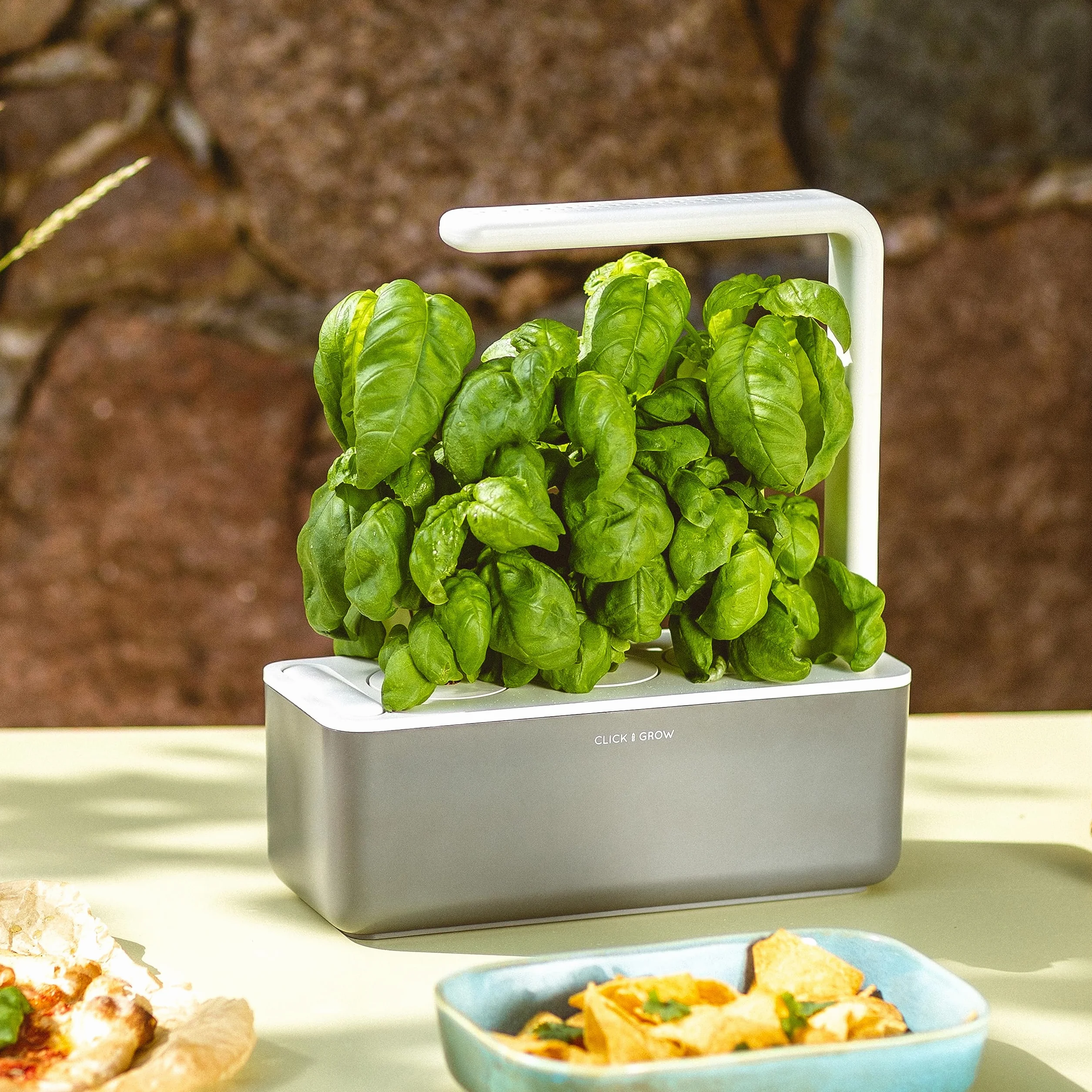 Click and Grow Smart Garden Recharge Triple de Basilic