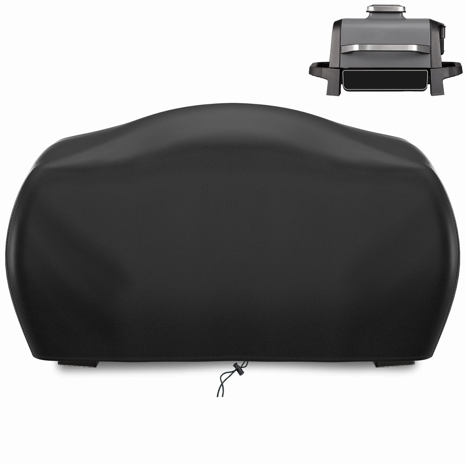Housse de Gril Ninja Woodfire OG701EU Oxford étanche à la poussière 24"×19"×13" avec Bande élastique