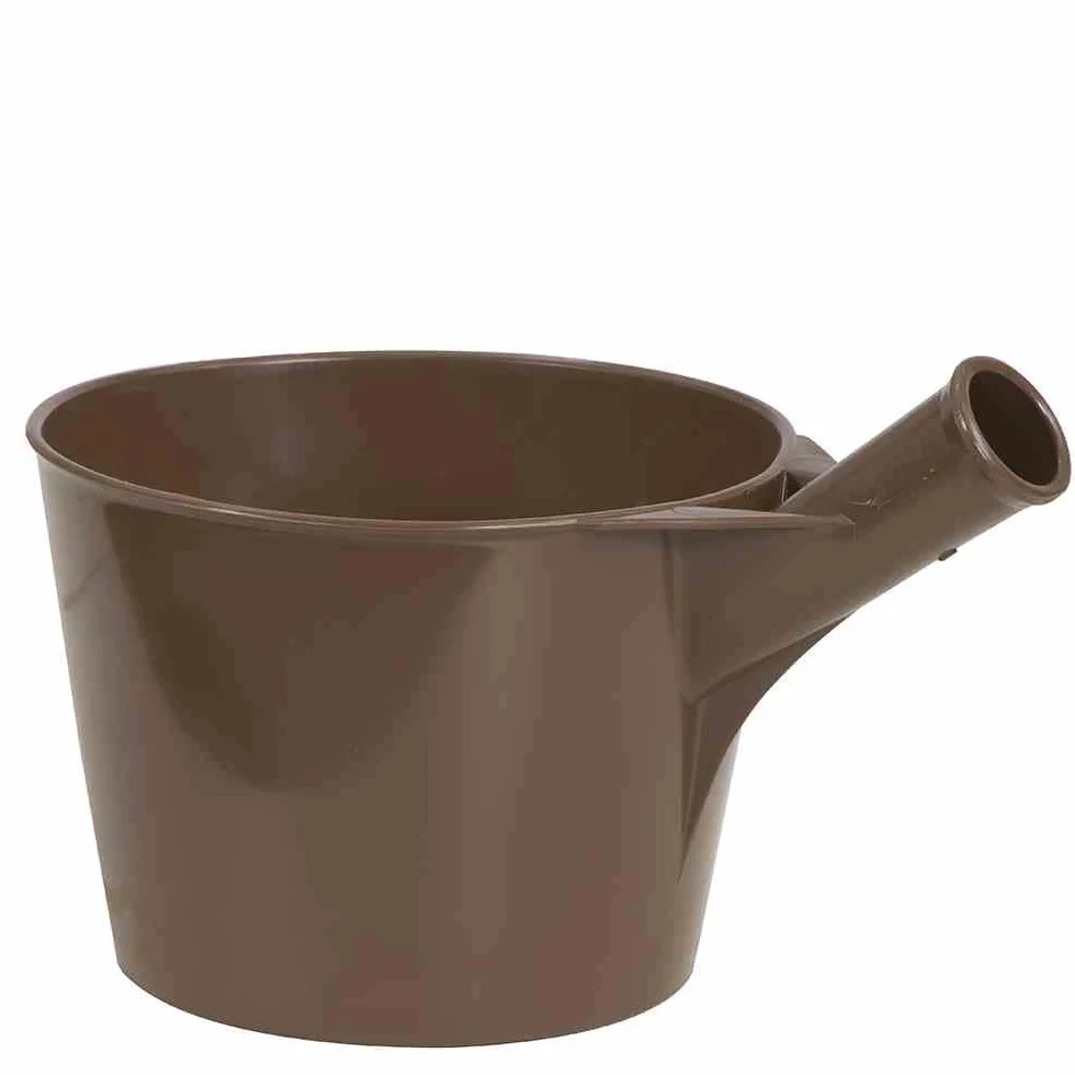 Xclou 16530 Puiseur à Eau avec Emmanchure en PVC Brun 23 cm