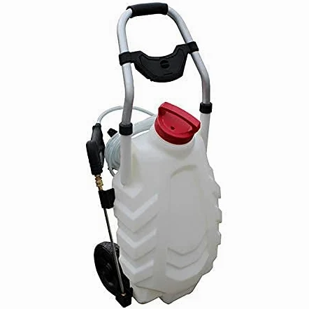 Pulvérisateur électrique Pro Sprayer OUTIWAX - 2 Batteries + Cloche de pulvérisation - Jet jusqu'à 10m à 13m - contenance 30L - 3 Buses Spray - Pulvérisateur électrique toiture Longue portée