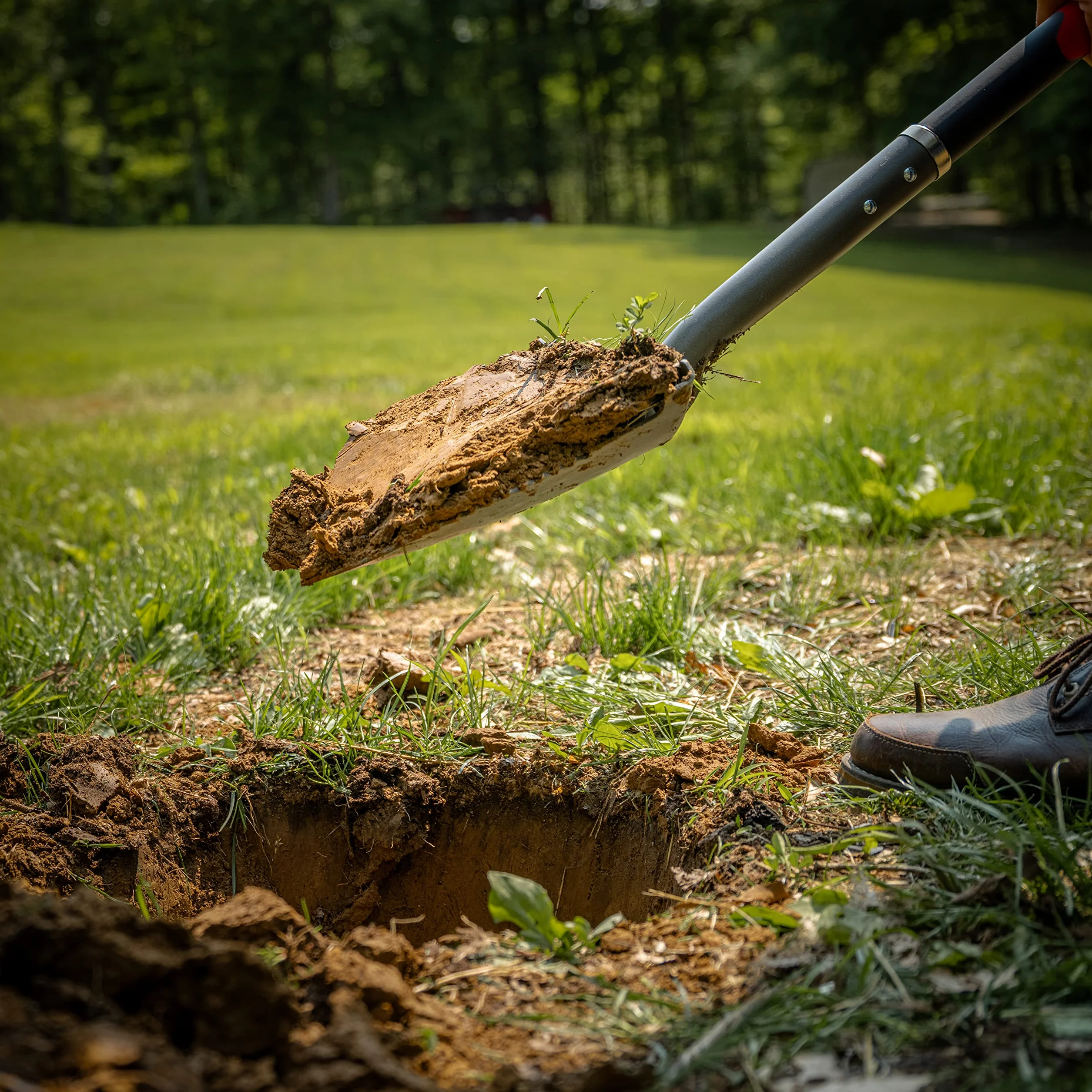Radius Garden 22211 Root Slayer Pelle Ronde avec Coupe-Racines