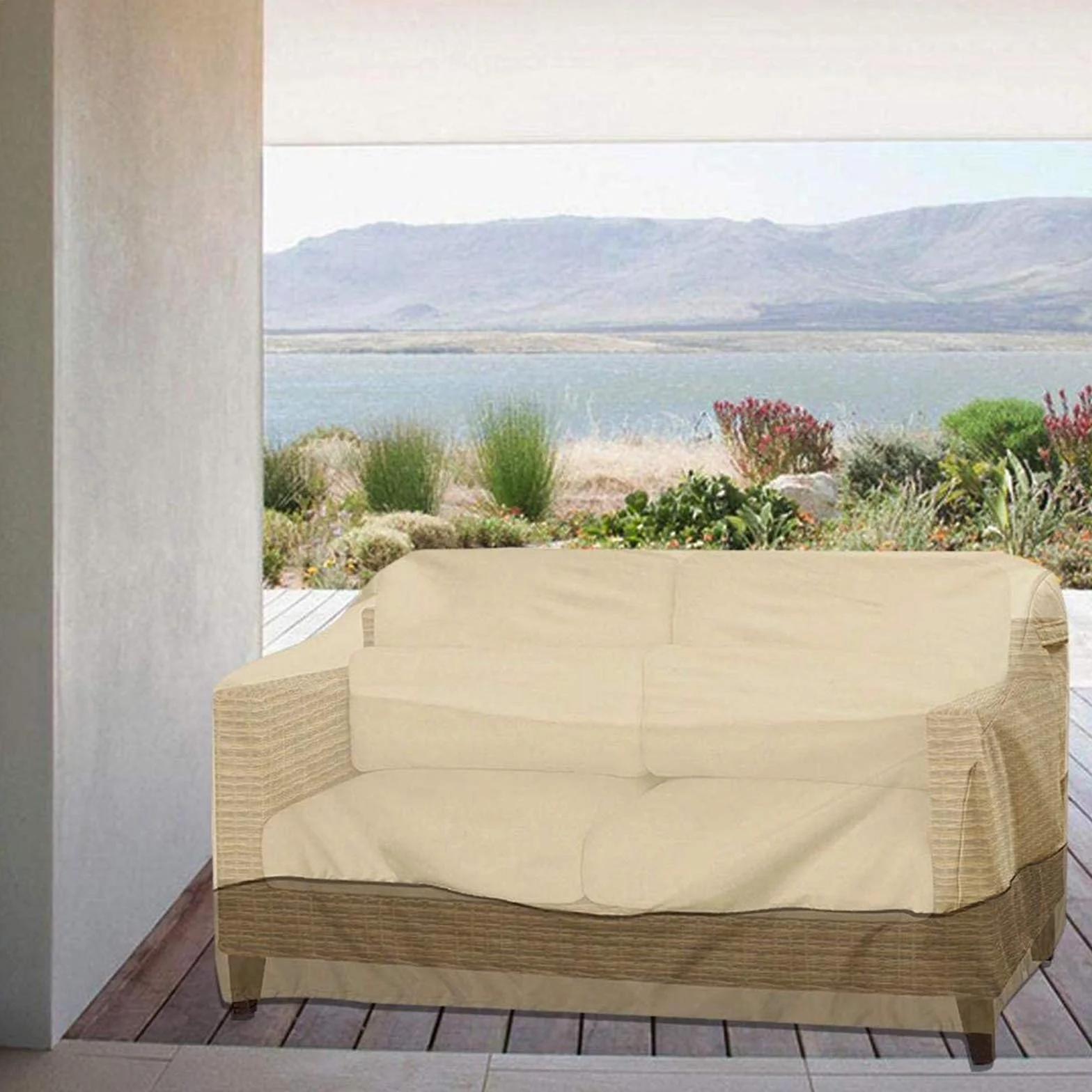 Housse de Canapé Extérieure imperméable Anti UV 223 x 83 x 84 cm