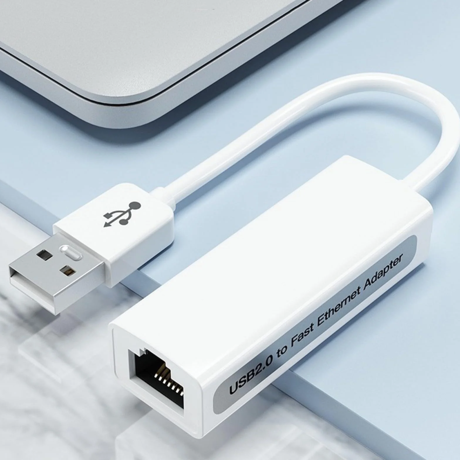 RTL8152B Adaptateur Ethernet USB 2.0 vers RJ45 10/100Mbps Carte réseau