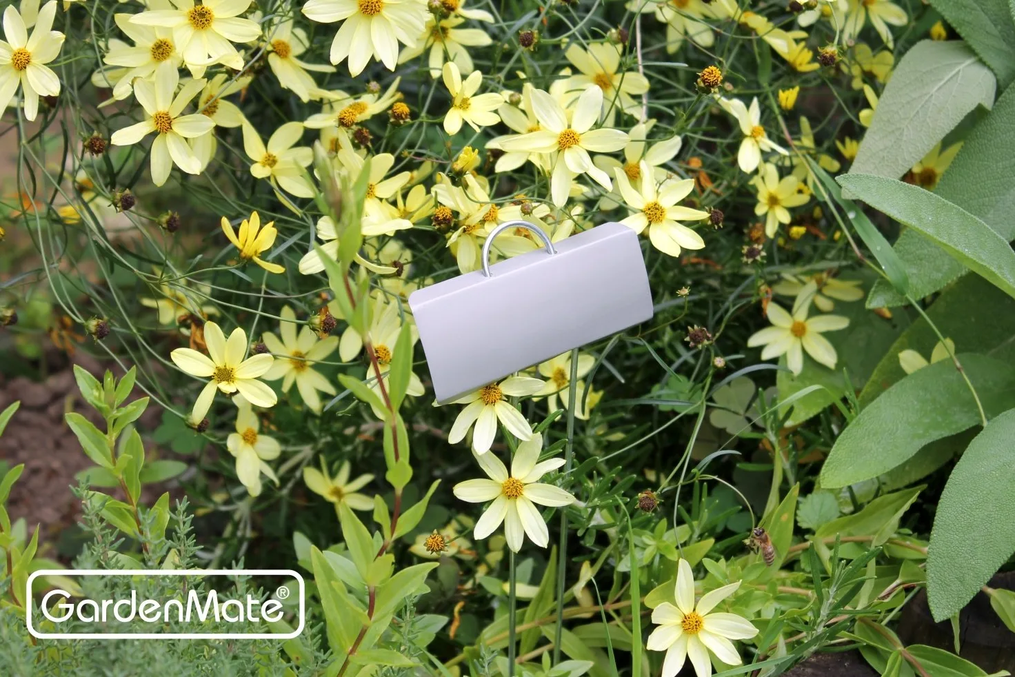 GardenMate Lot de 100 grandes étiquettes en métal pour plantes de 29,9 cm