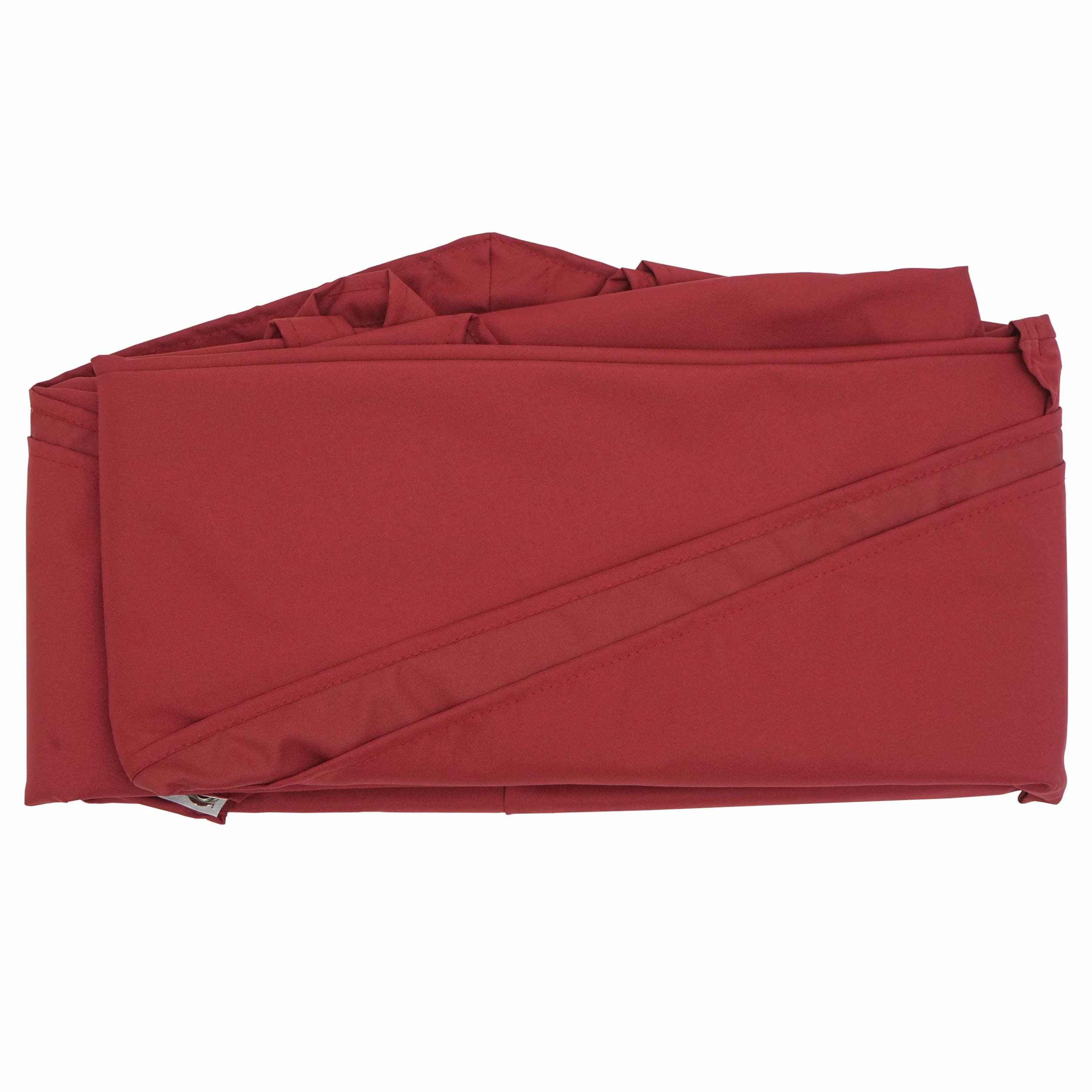 Mendler Toile de Parasol HWC-A96 8 Baleines Ø3,5m 220g/m² Polyester Bordeaux