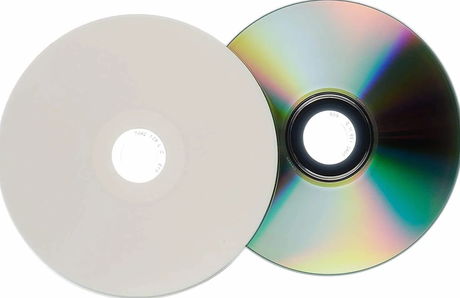 Vision Media CD-R vierges 52x diamant argenté imprimables lot de 10