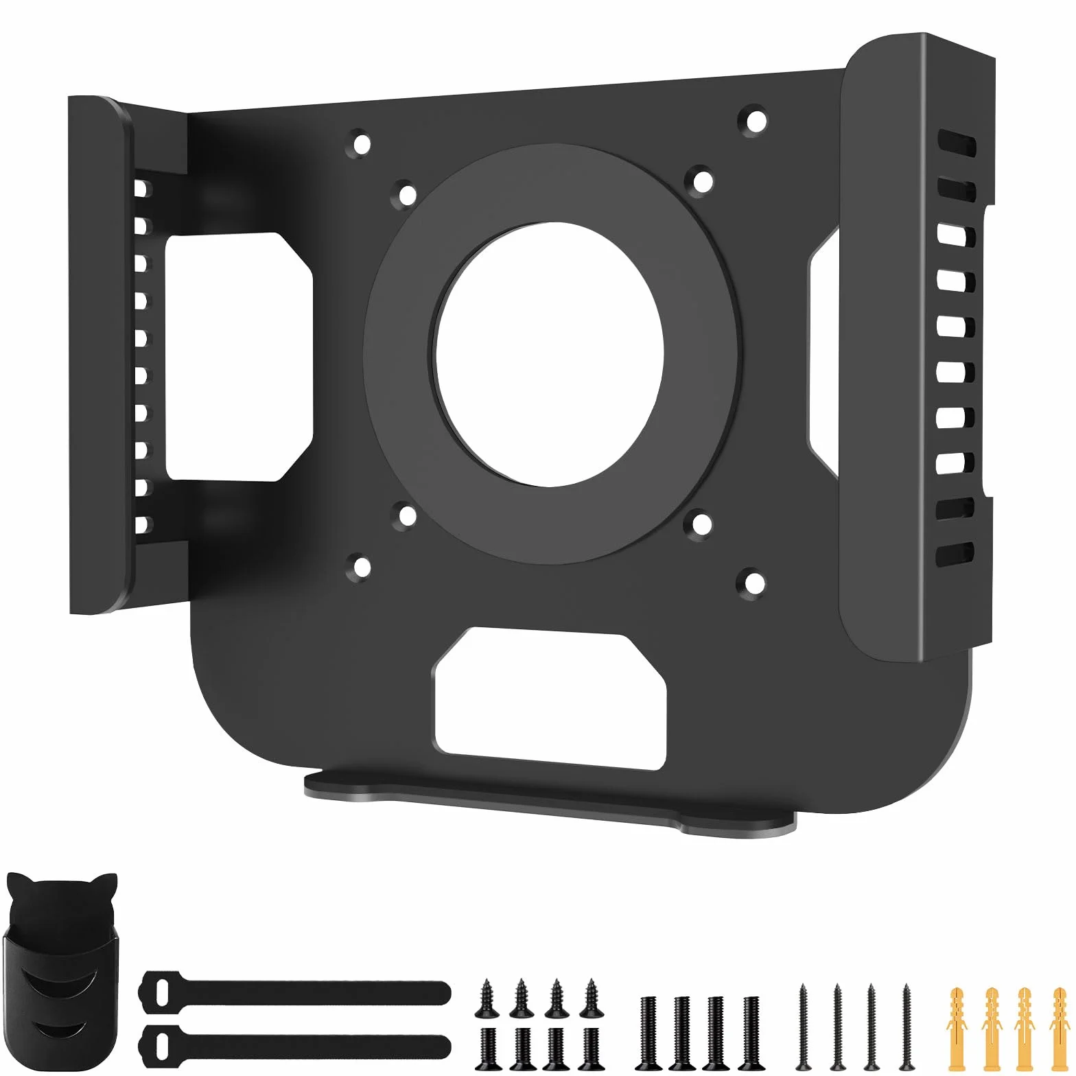 Support en métal compatible Mac Mini M1 M2 M2 Pro VESA mur sous table Dock résistant aux rayures