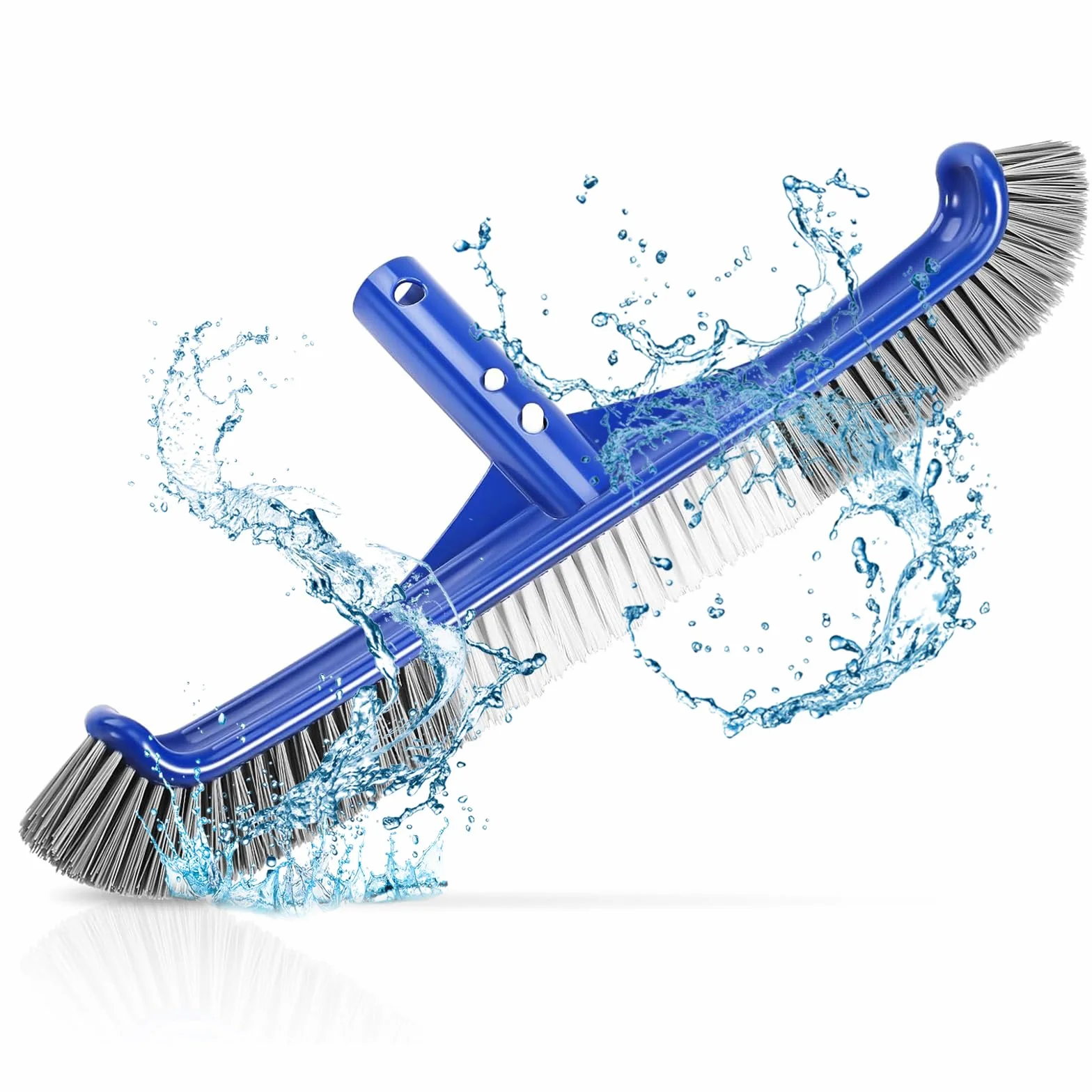 ChengCKJ Brosse de piscine en nylon nettoyage paroi sol