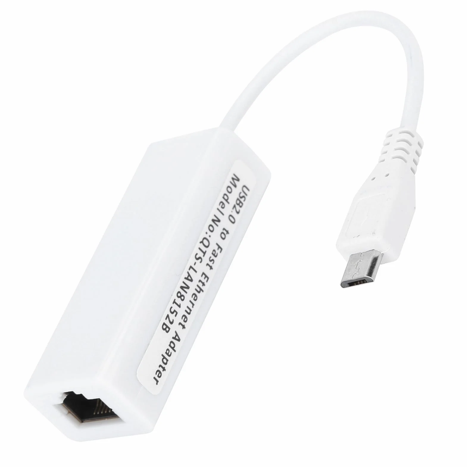 Adaptateur Ethernet Micro USB vers RJ45 100Mbps IEEE 802.3X USB 3.0 pour Zéro 1.3