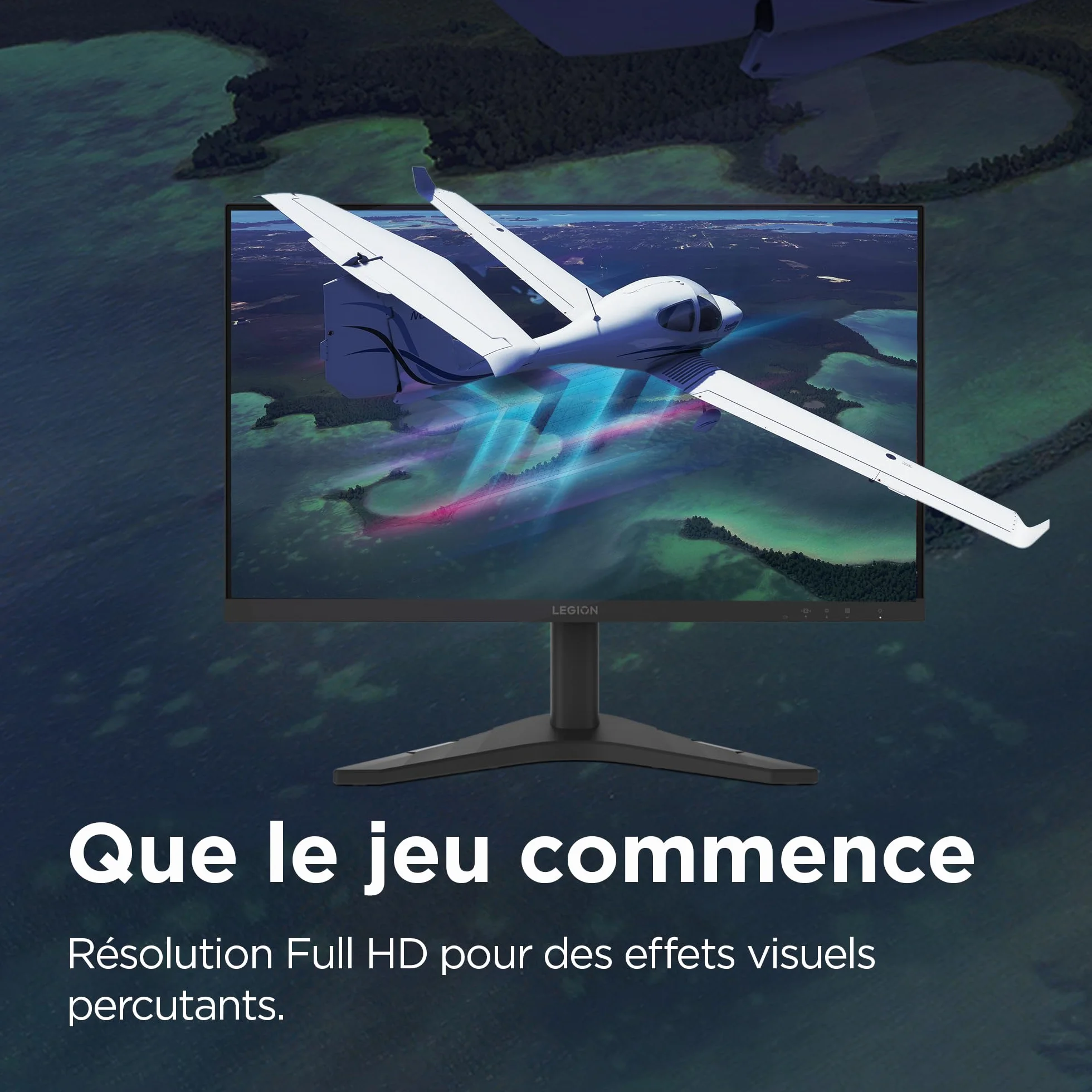 Lenovo Legion R24s Écran 23.8'' FHD IPS 144 Hz 1 ms HDMI DP Noir