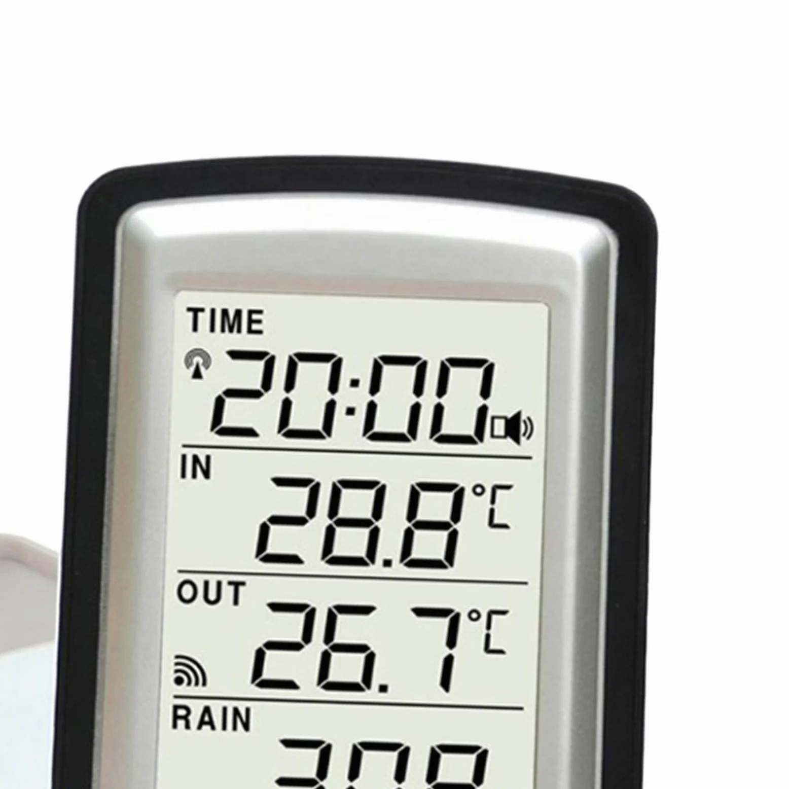 Pluviomètre, Station Météo Domestique avec Grand écran, Collecteur de Pluie Portable et Pratique.