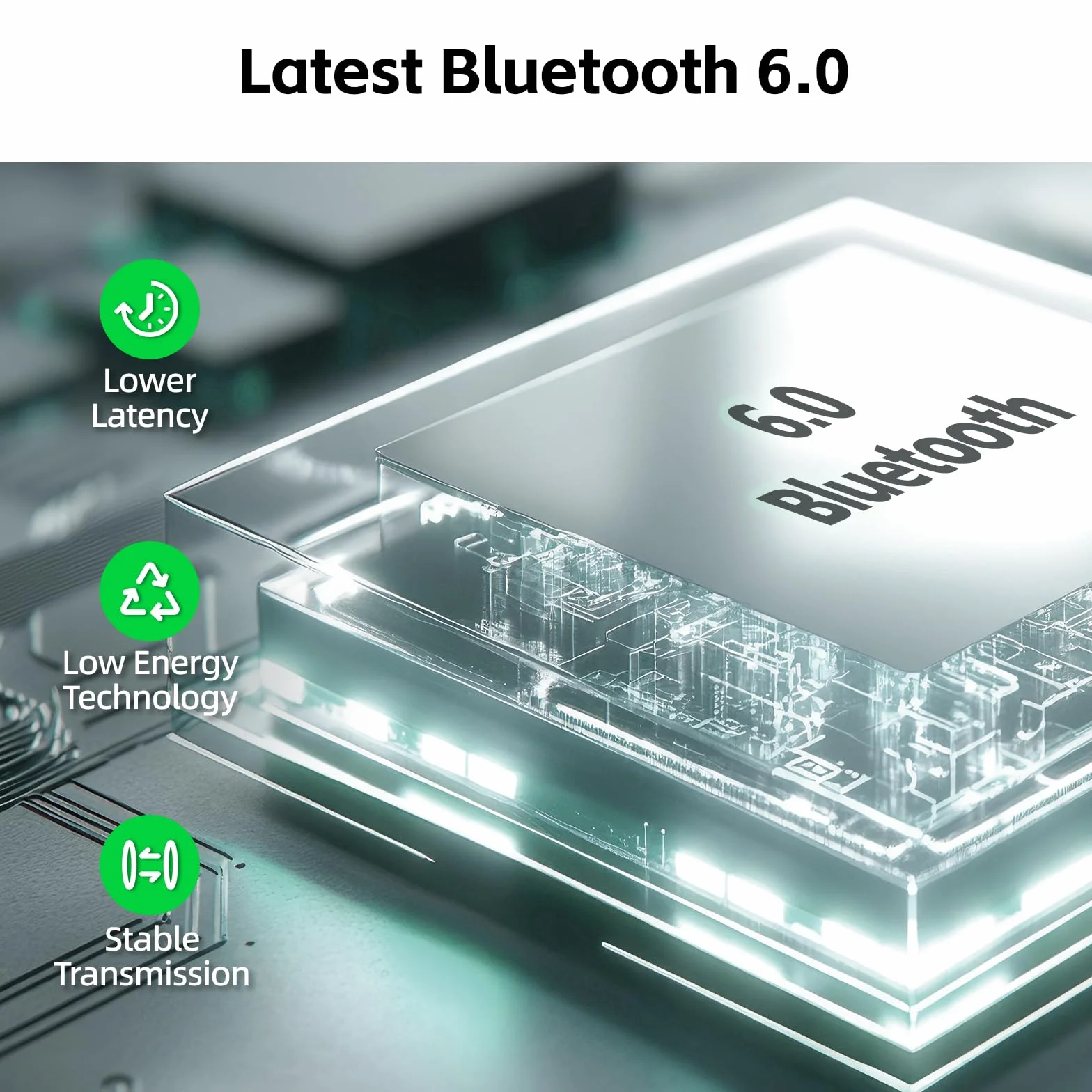 Adaptateur Bluetooth USB 6.0 pour PC, Dongle Bluetooth Windows 11/10/8.1