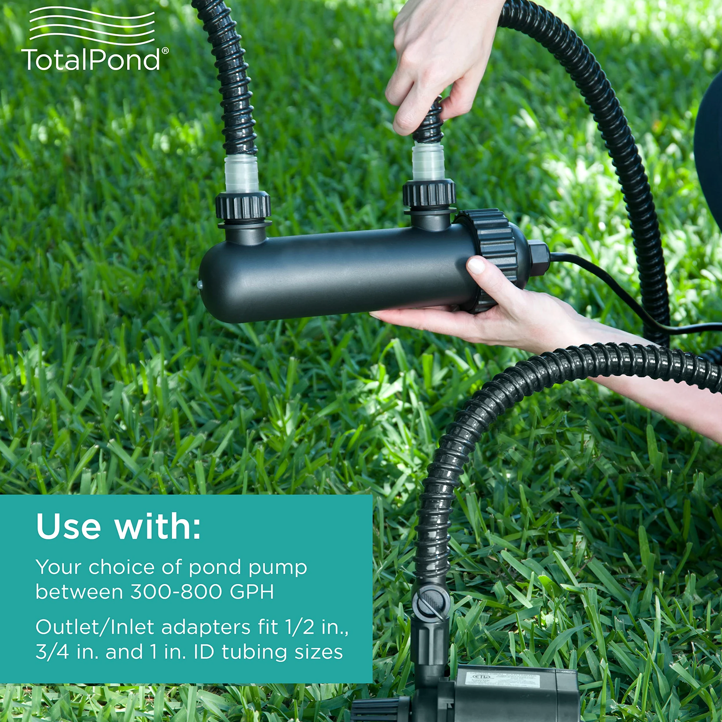 Garden & Lawn Supply TotalPond UVC9/clarificateur de bassins 9 W UV