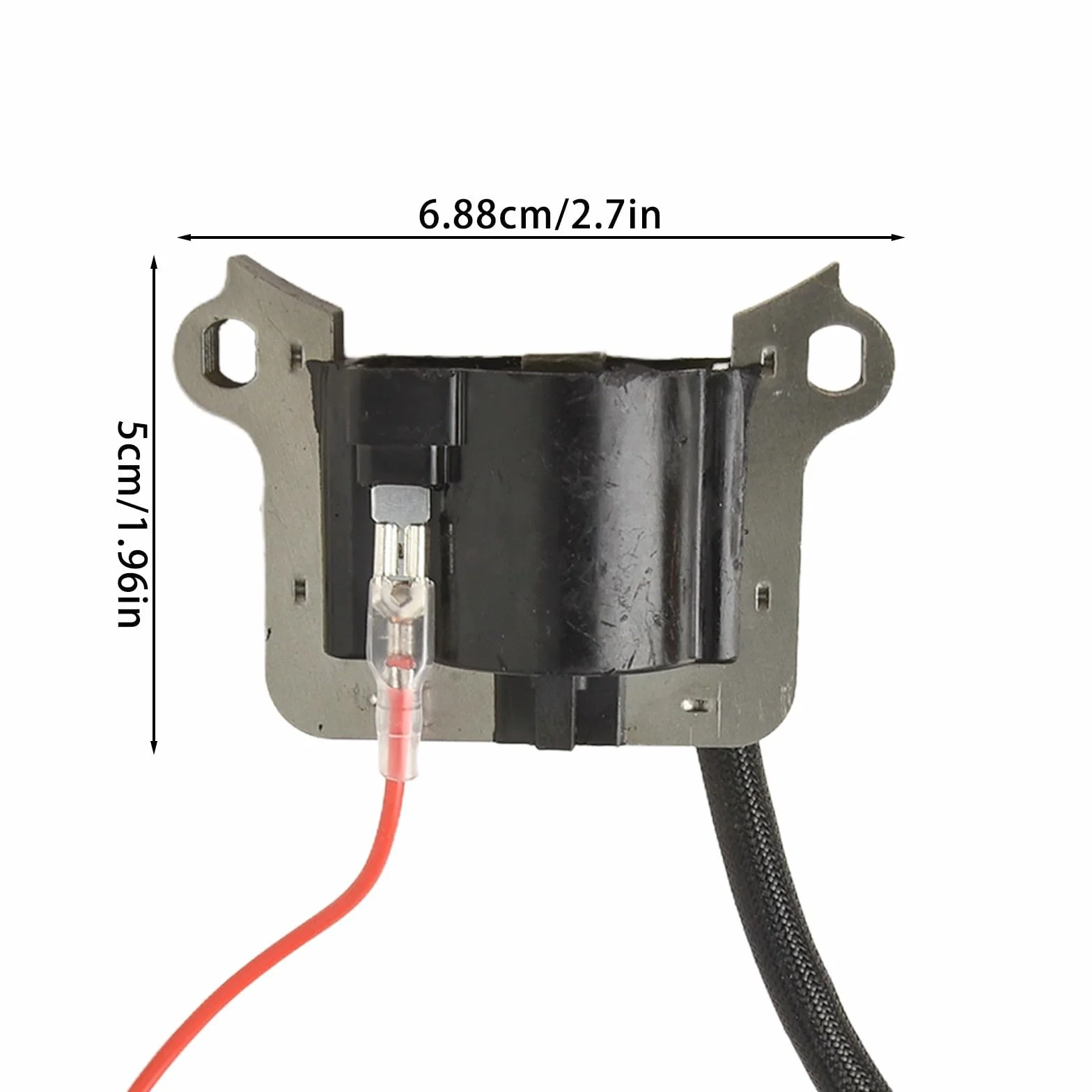 Bobine d'allumage pour moteur de débroussailleuse 43cc 52cc CG430 CG520 1E44F-5 1E40F-5 Pièce de rechange
