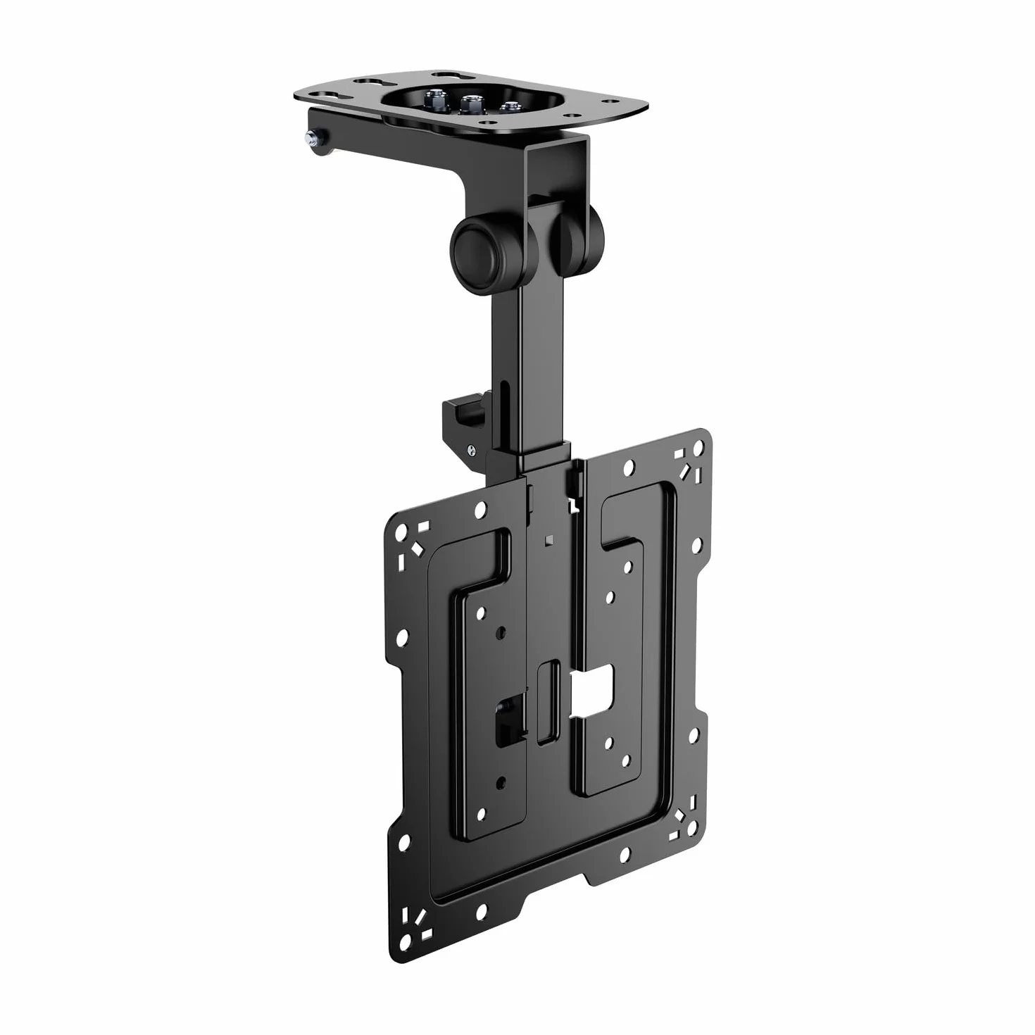 AISENS CT43S-187 Support de Plafond Pivotant Pliable pour Moniteur/Télévision 20 kg 19-43 Noir