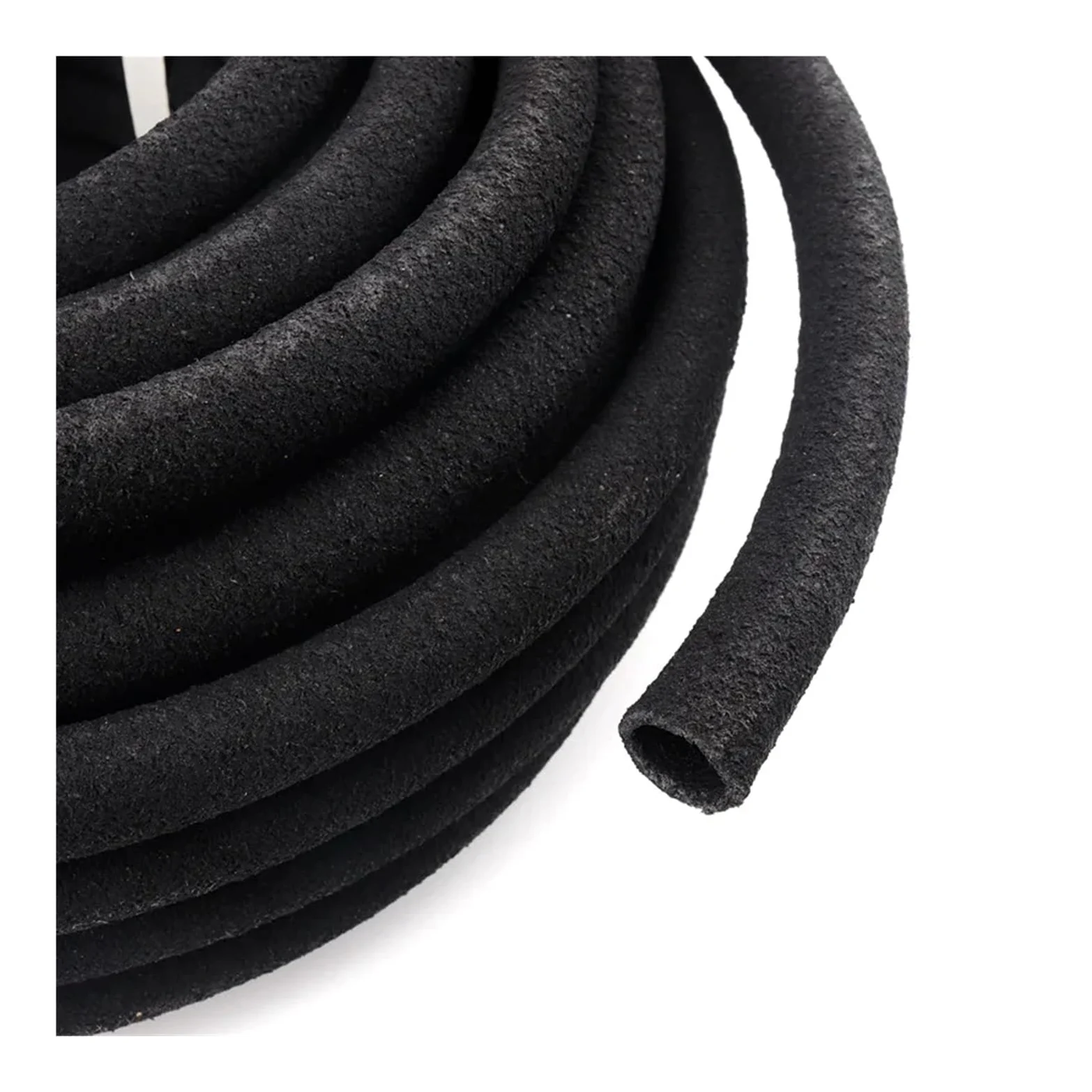 Tuyau d'arrosage perforé en caoutchouc PE noir, 5 m, 4/8, 12/16 mm, for irrigation de jardin irrégulière, microporeux et enterré(16mm)
