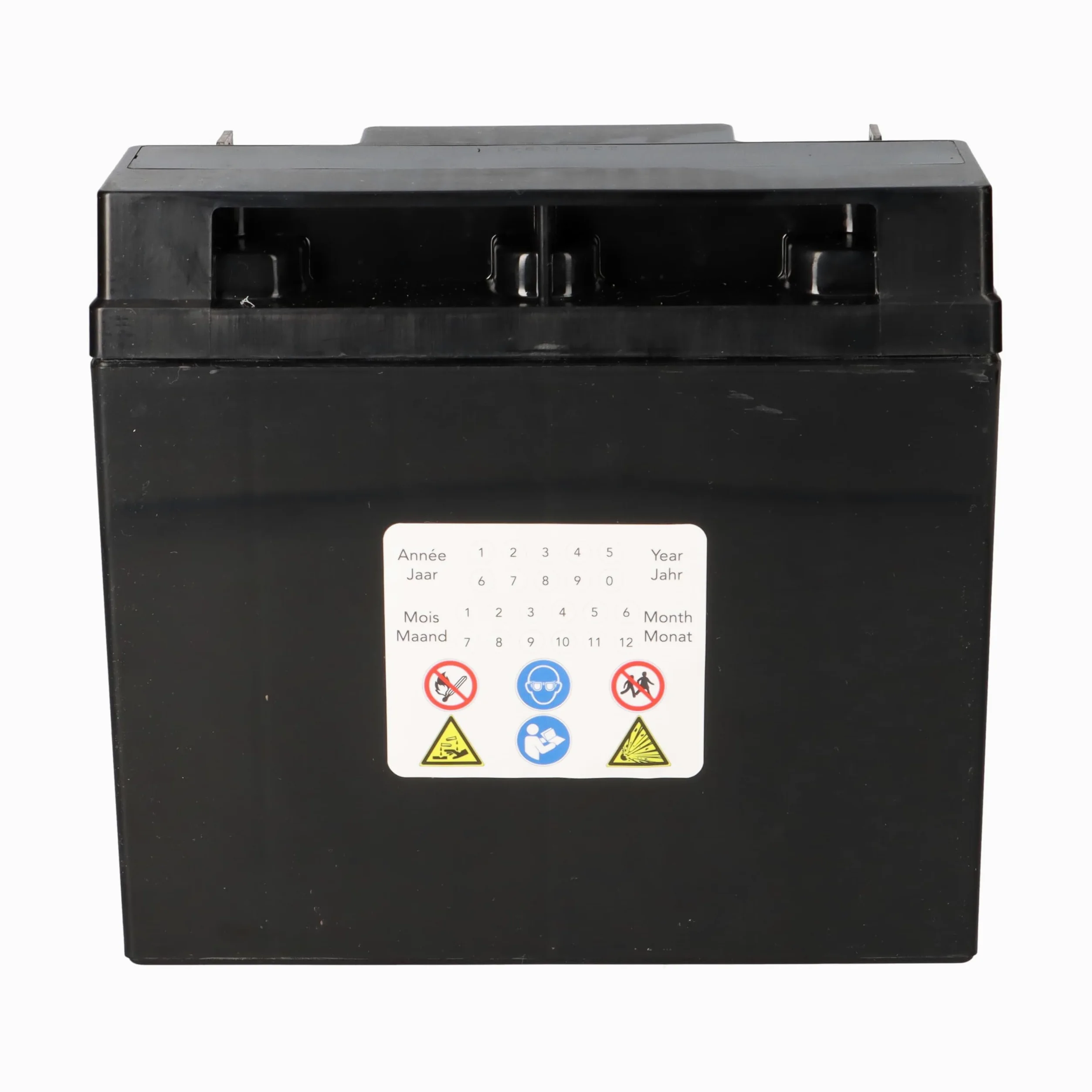 Batterie 18 Ah, 12 V AGM, batterie au plomb, résistante aux cycles, convient pour tondeuse à gazon, tracteur à gazon, tondeuse autoportée, bateau, scooter 17 Ah 19 Ah 20 Ah 22 Ah 23 Ah