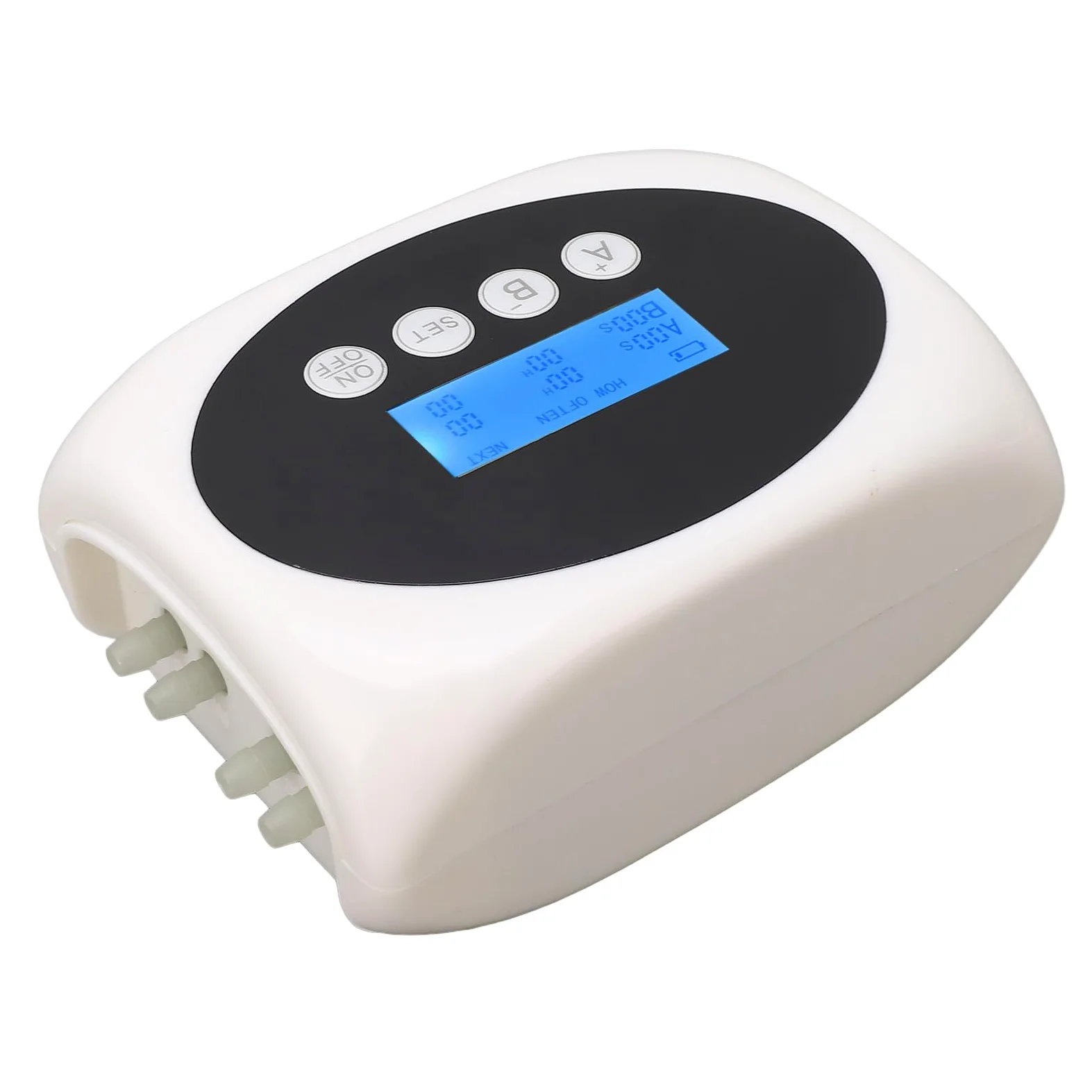 FTVOGUE Système d'arrosage Solaire LCD Système d'arrosage Automatique avec Double Pompe 1 à 99 S Minuterie 2 à 99 Minutes Tuyau de 10 M pour 15 Plantes Intérieur Extérieur Jardin Balcon Serre