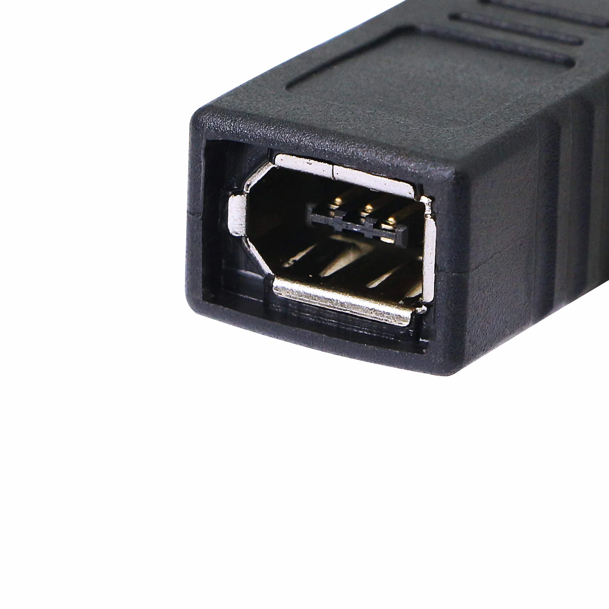 Lot de 2 adaptateurs IEEE1394 FireWire 400 vers FW 800 6 broches femelle à 9 broches mâle