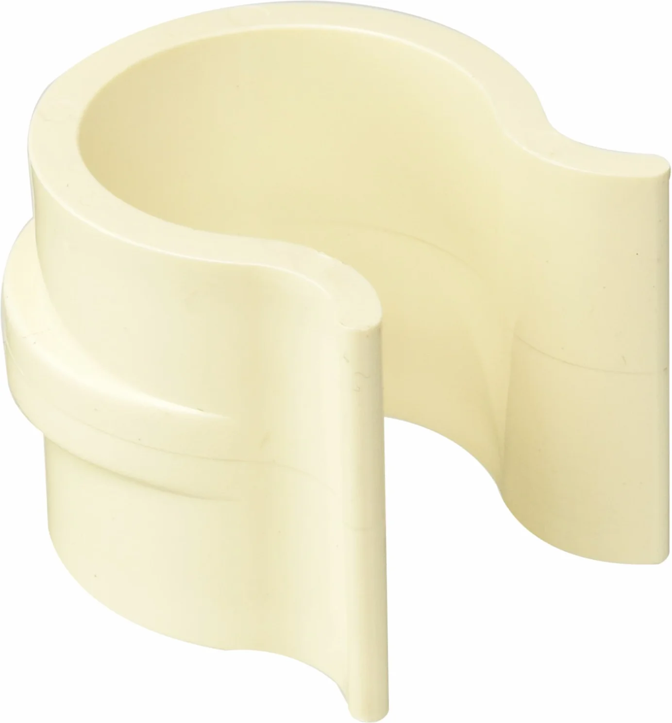 Clips en plastique fermatelo pour serres 30 mm 10 pièces Blanc