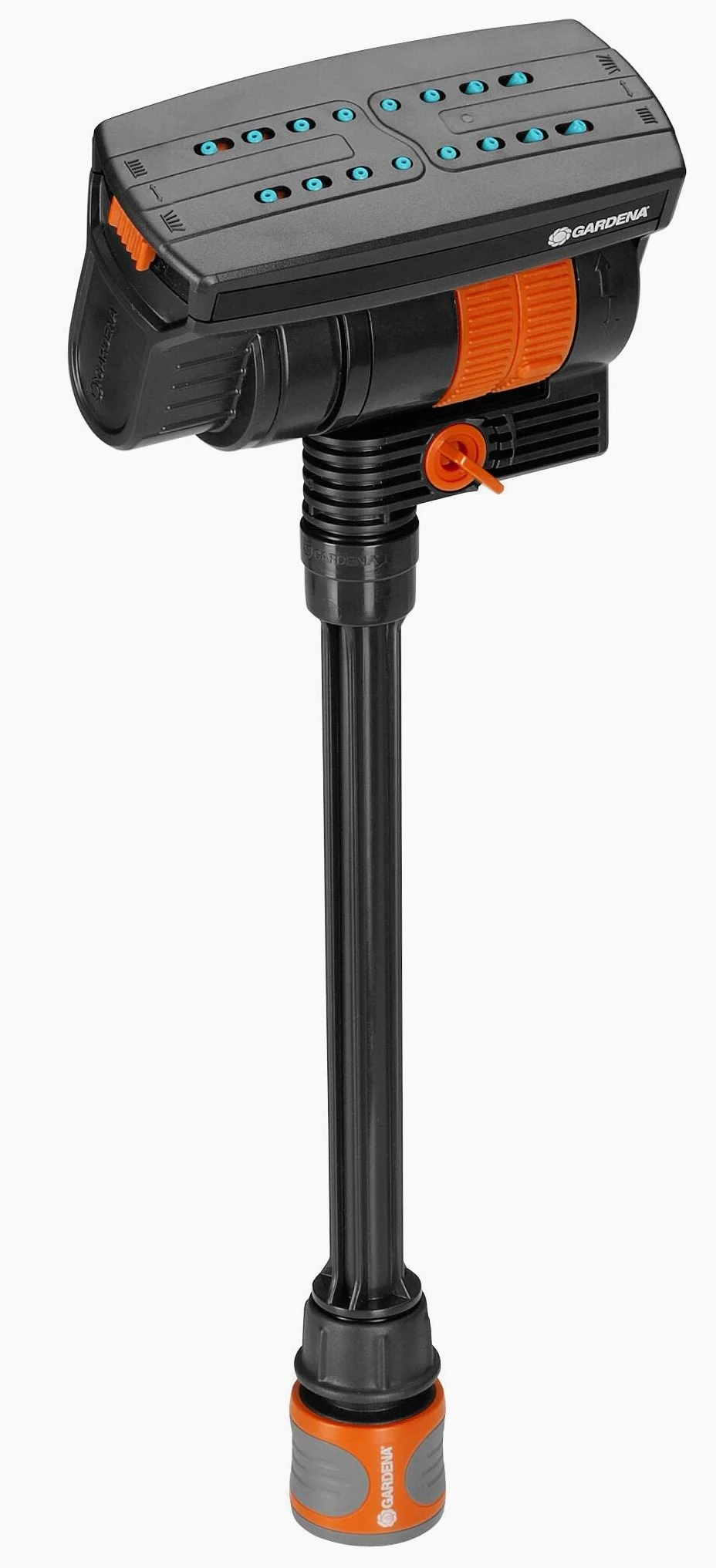 Gardena Arrosage enterré Pipeline Arroseur oscillant: pour irriguer des Surfaces Jusqu’à 216 m², portée Jusqu’à 18 m, Largeur d’arrosage Jusqu’à 12 m, Original Gardena pièce système (08251-20)