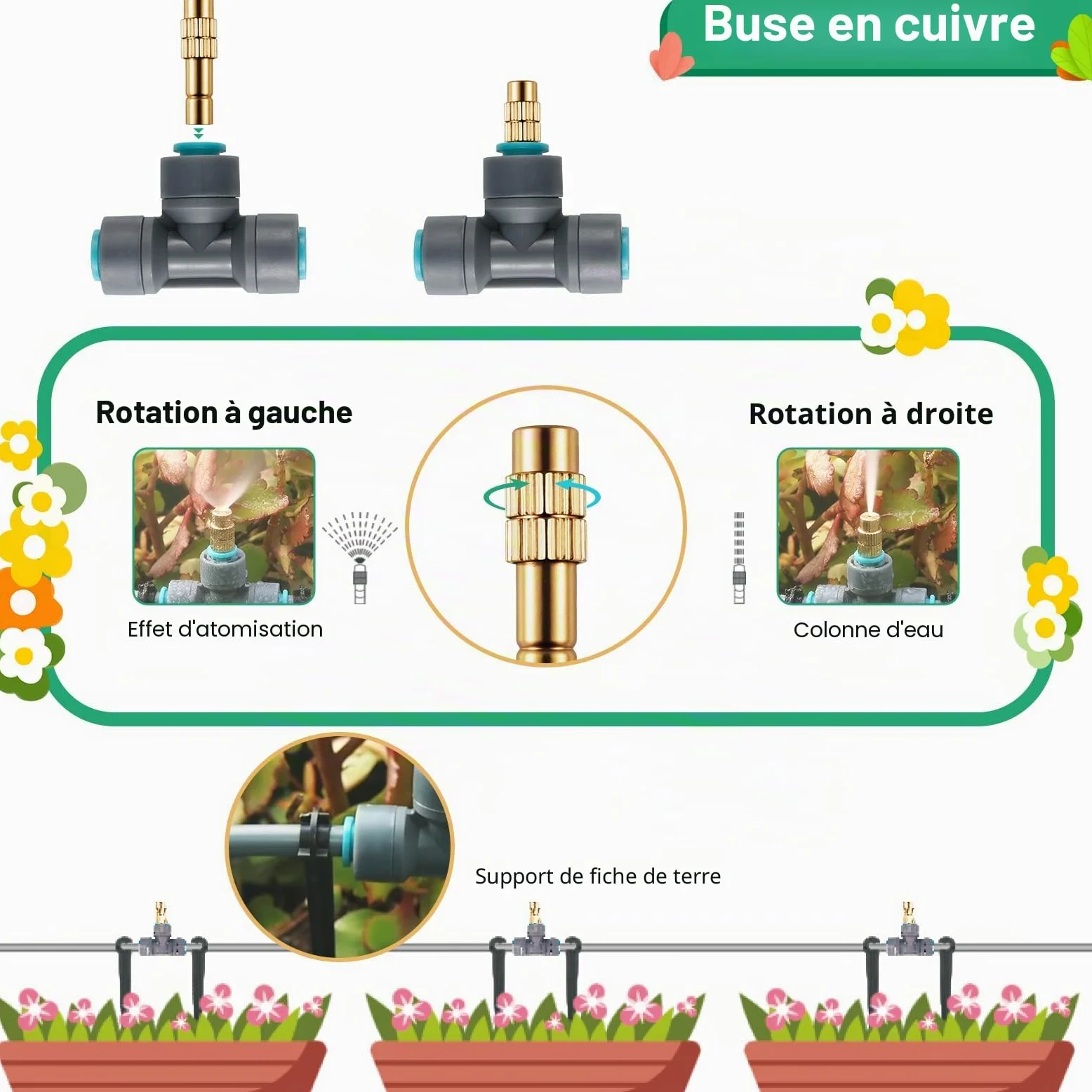 Système d'Irrigation Jardin 20M Tuyau avec Programmateur Arrosage Automatique, Retard de Pluie Minuterie d'arrosage, 8 programmes Grand Écran LCD, Kit Arrosage Micro Irrigation Goutte à Goutte