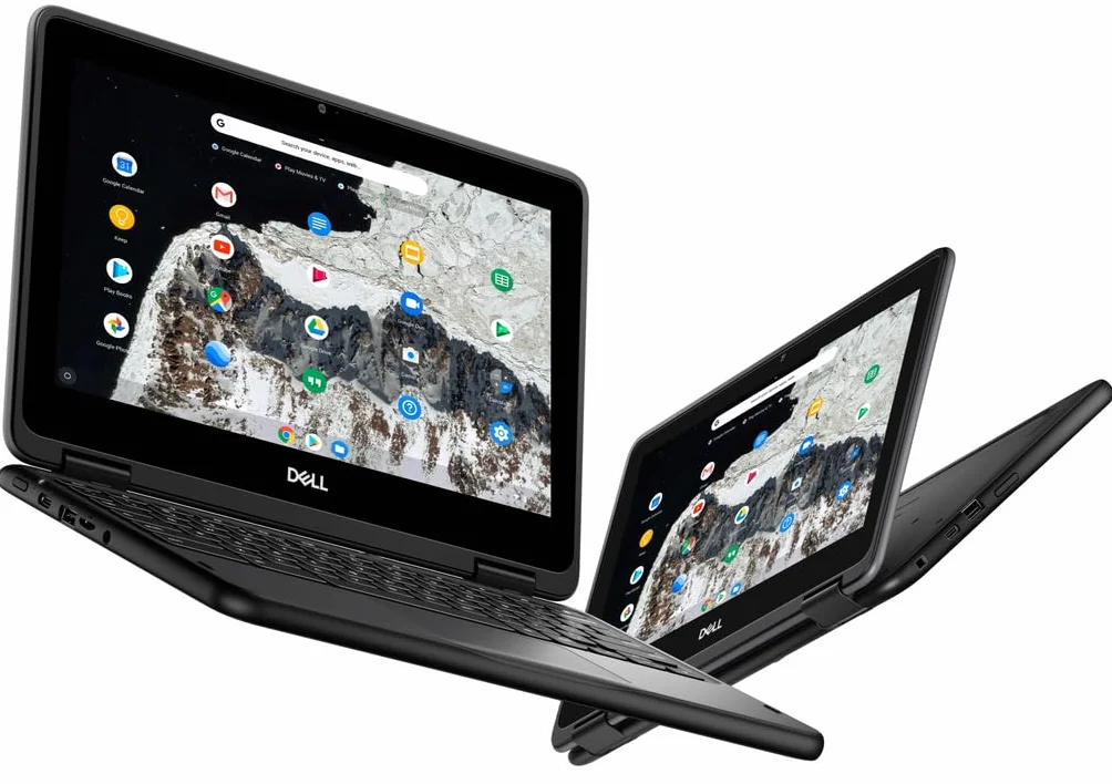 Dell Chromebook 11 3100 Intel Celeron N4020 11,6 pouces 4 Go RAM 32 Go SSD QWERTY Anglais Reconditionné