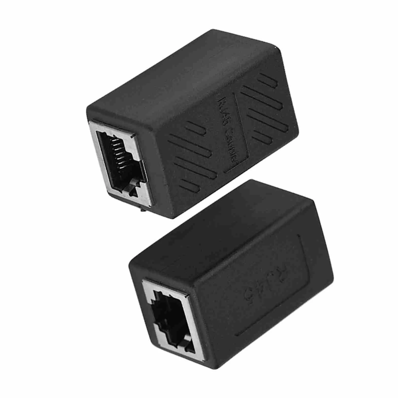 Cocoarm Coupleur RJ45 Adaptateur d'Extension Ethernet Boîtier Blindé Connecteur Femelle à Femelle