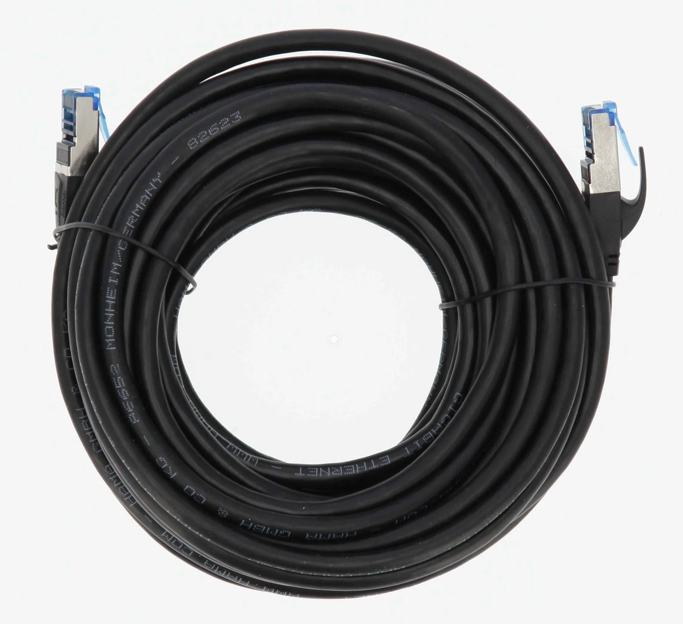 Hama Câble Réseau RJ45 Ethernet Cat 6a 10 Gbit/s blindé S/FTP 10m Noir
