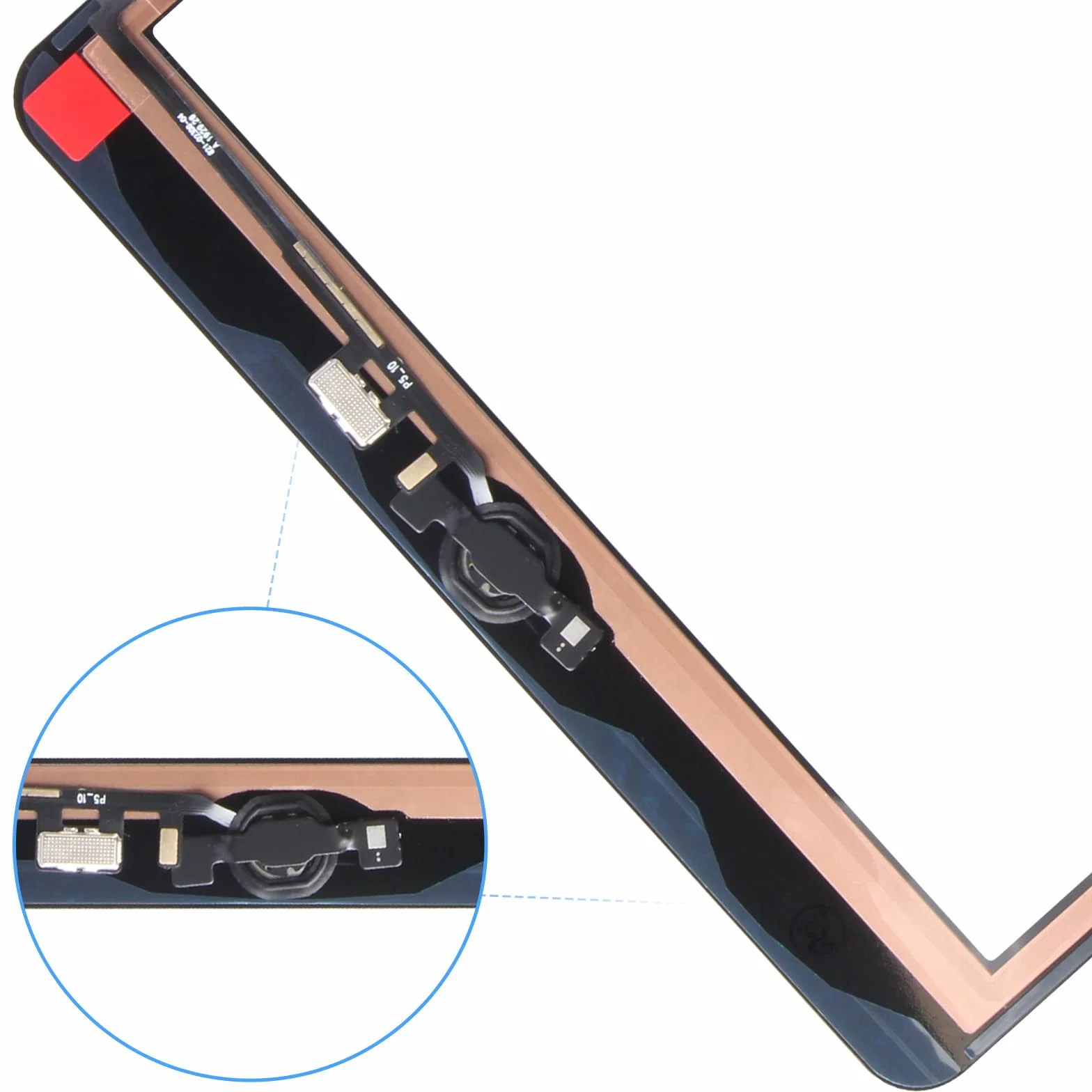 Écran Tactile pour iPad 9th 2021 10.2" A2603 A2604 Noir avec Home Button