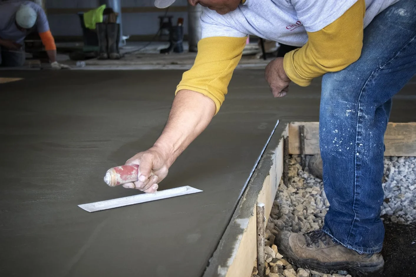 Marshalltown Louche plate PermaShape, manche Durasoft, acier doré, dimensions : 330x127 mm