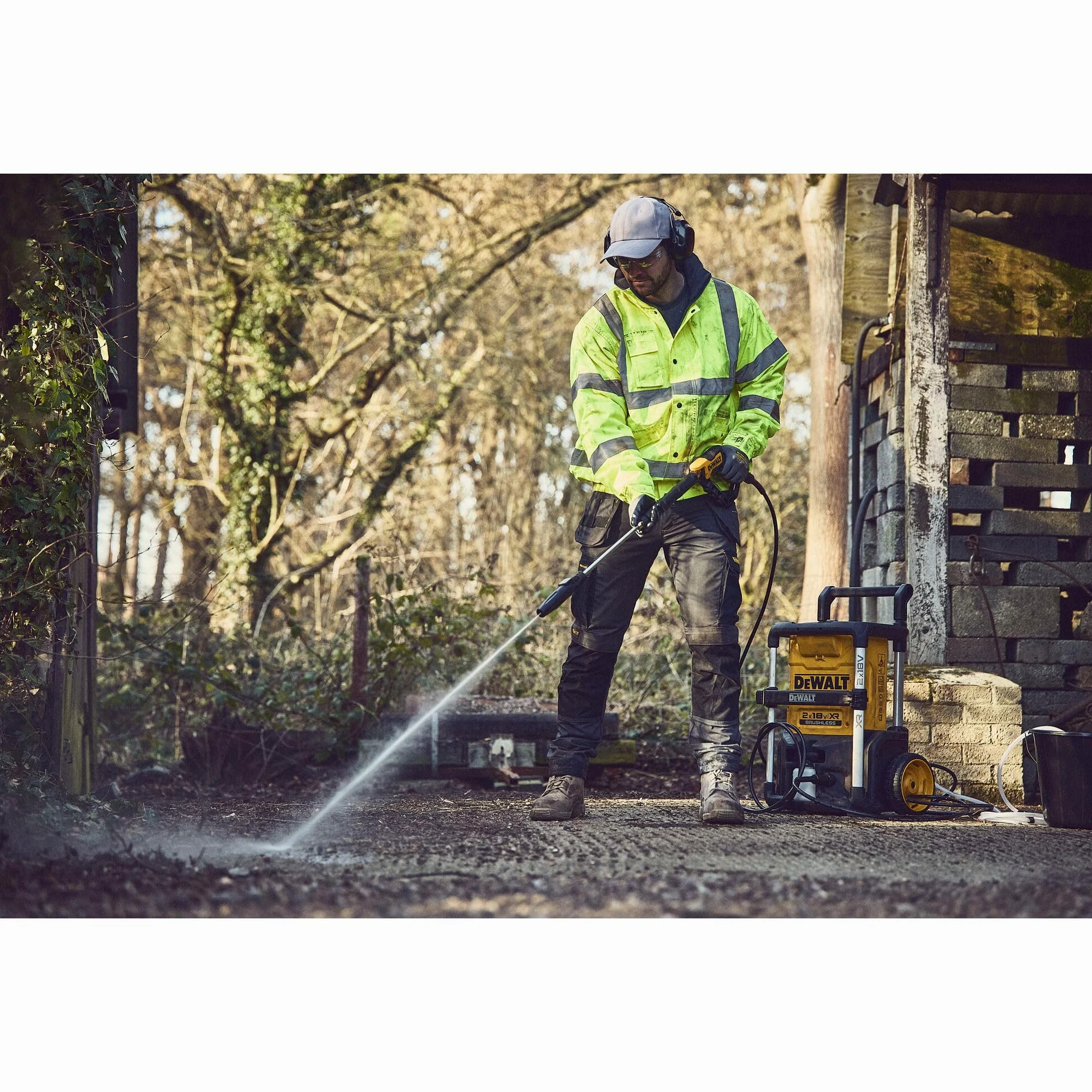 DEWALT - Nettoyeur de chantier haute pression XR 2x18V, Outil seul, DCMPW1600N-XJ