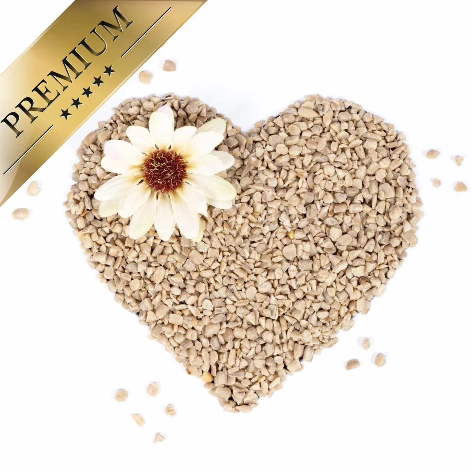Graines de Tournesol décortiquées brisures 20 kg Nourriture pour Oiseaux Sauvages Lyra Pet